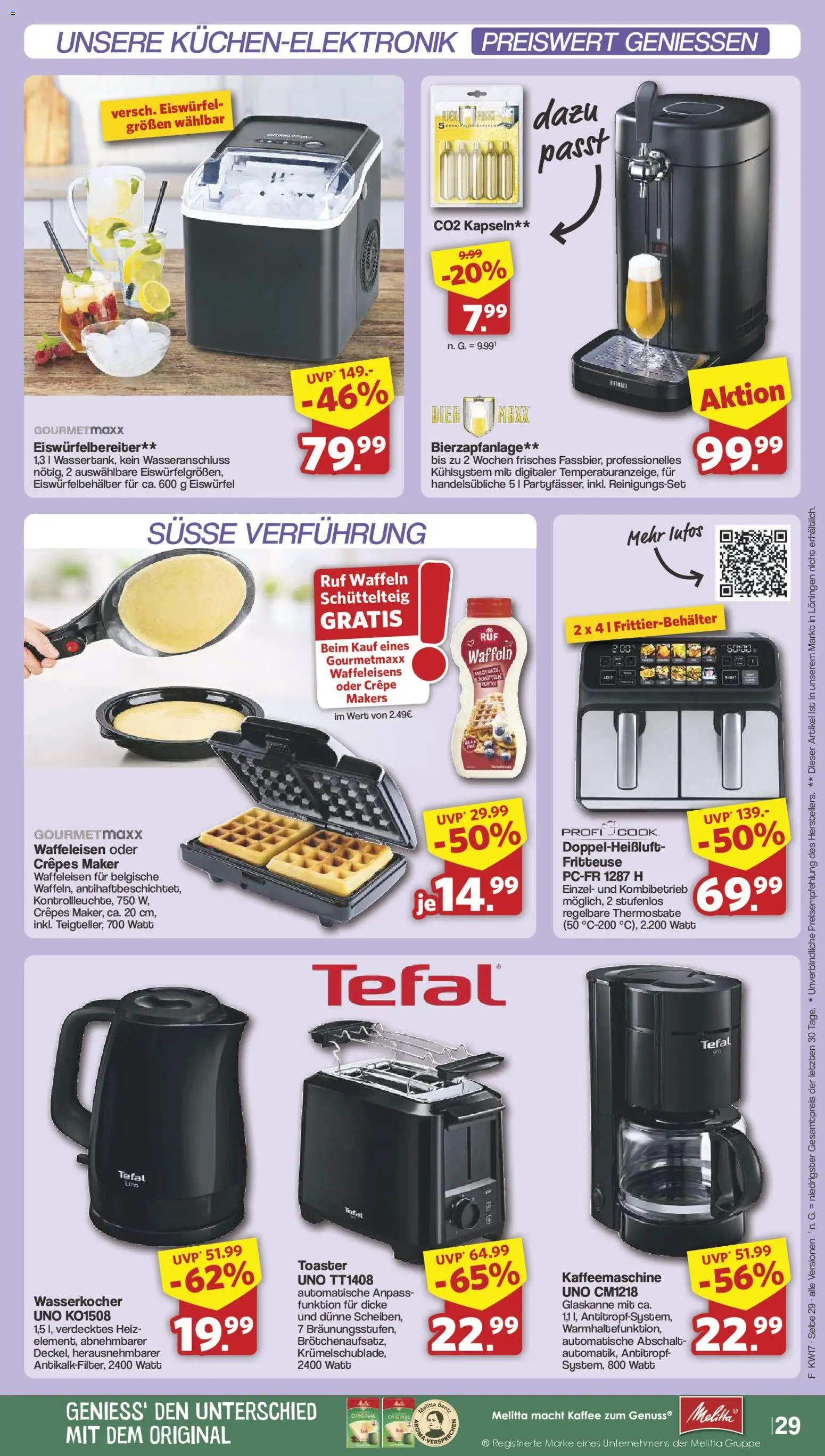 Famila Nordwest Prospekt 	 – gültig ab 20.04.2026 | Seite: 31 | Produkte: Kaffeemaschine, Kaffee, Bier, Waffeln