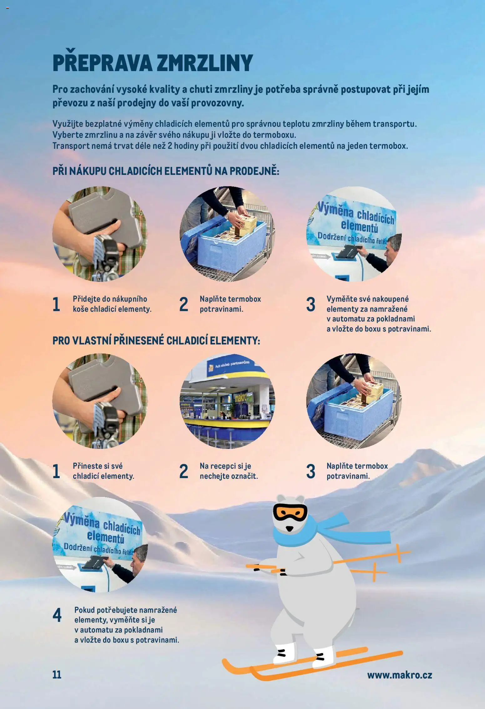 Makro leták - Doba zmrzlinová od 11.03.2026 | Strana: 11 | Produkty: Termobox, Zmrzliny, Hodiny