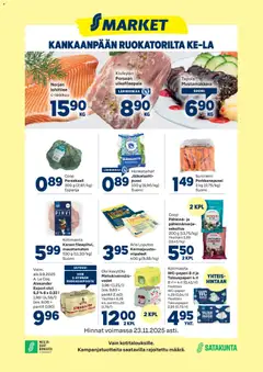 S-market-mainoslehti voimassa 19.11.2025 alkaen
