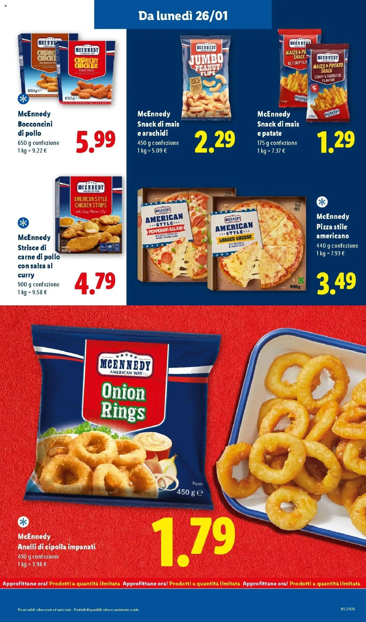 Volantino Lidl del 22.01.2026 | Pagina: 21 | Prodotti: Ketchup, Salsa, Barbecue, Arachidi