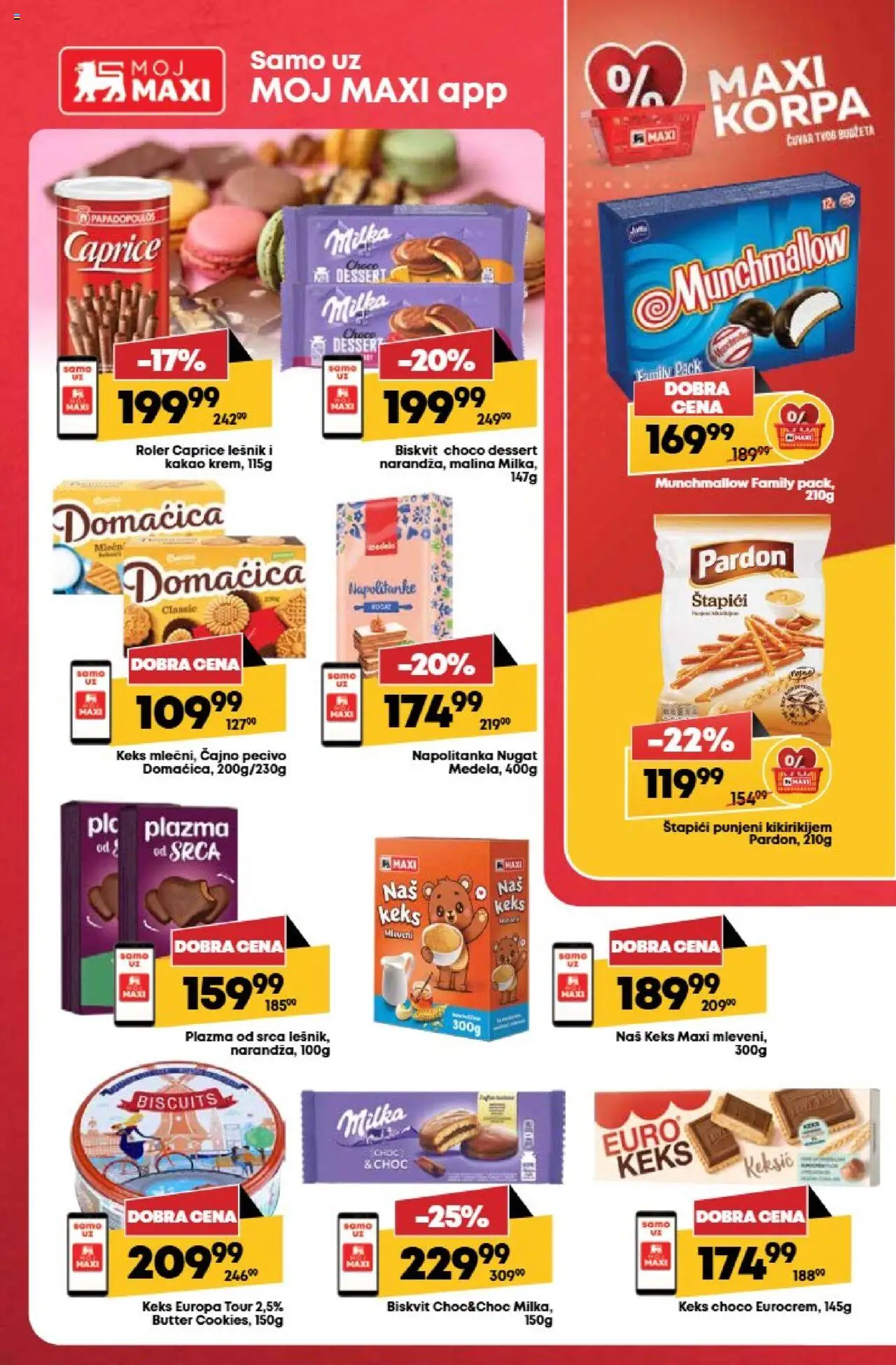 Tempo katalog - važi od 07.08.2025 | Strana: 20 | Proizvode: Keks, Munchmallow, Plazma, Domaćica