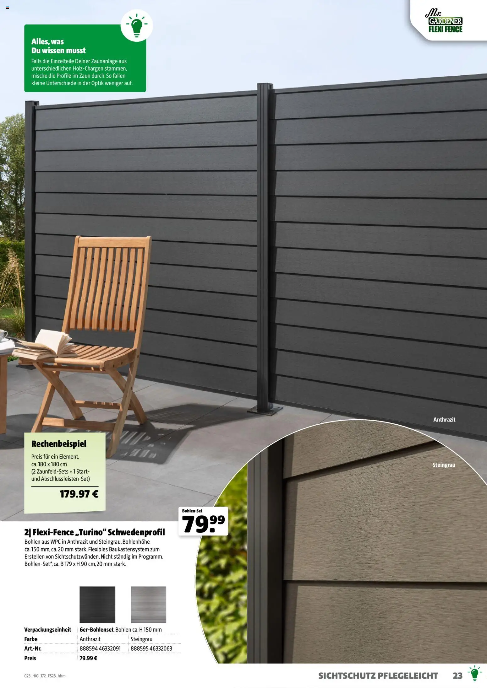 Hagebau Gartengestaltungsortiment – gültig ab 02.03.2026 | Seite: 23