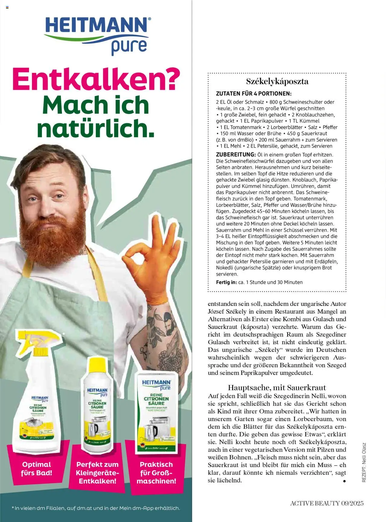 dm drogerie markt Active Beauty Magazin 09/2025 gültig ab 10.09.2025 | Seite: 84 | Produkte: Wasser, Pfeffer, Dolce gusto kapszula, Brot