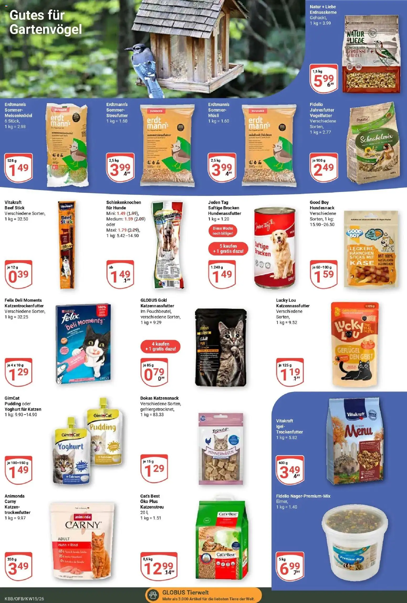 Globus prospekt Koblenz-Bubenheim	 – gültig ab 07.04.2026 | Seite: 16 | Produkte: Musli, Hahnchen, Käse, Pudding