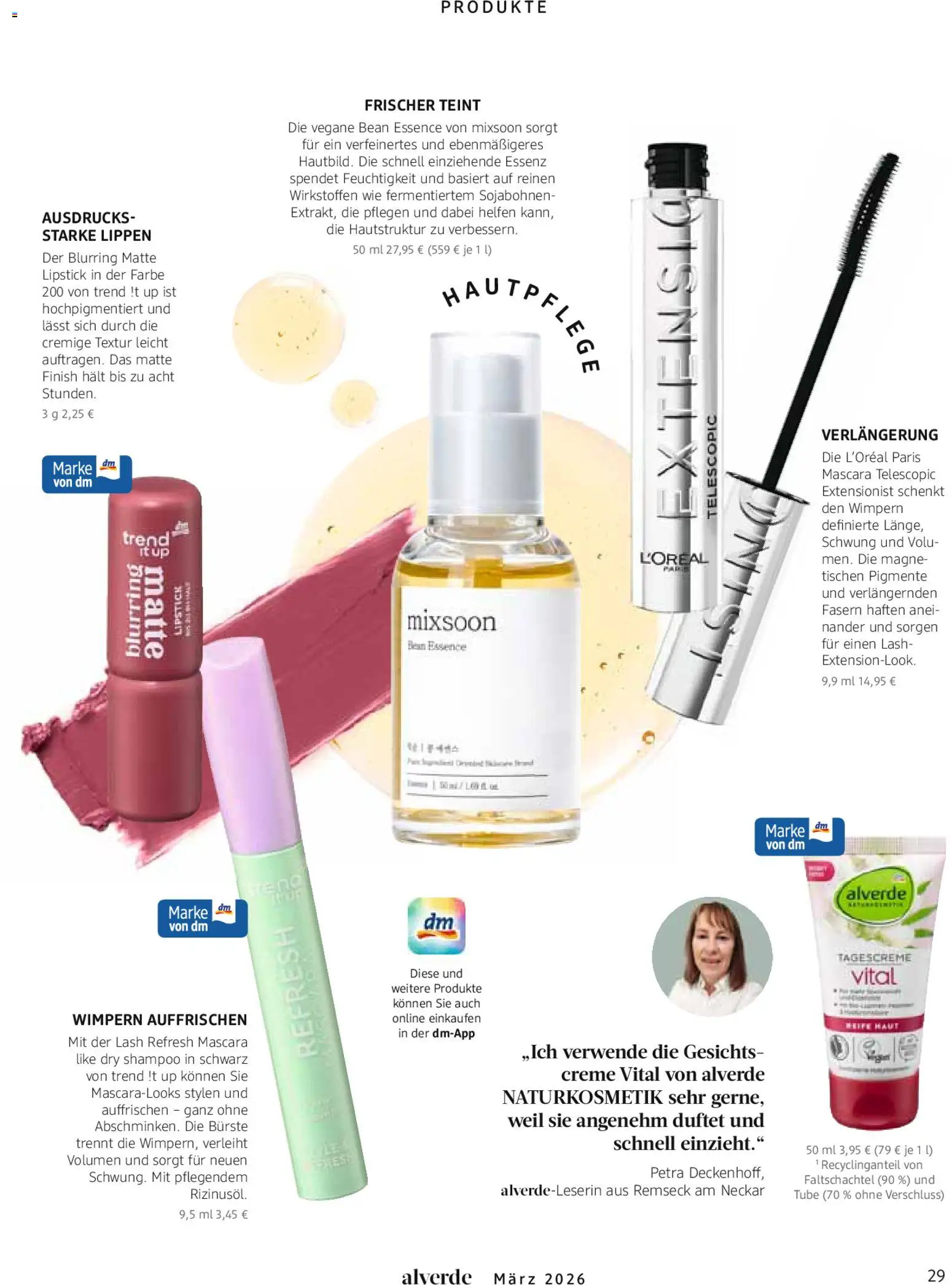 dm drogerie Prospekt 	 – gültig ab 01.03.2026 | Seite: 29 | Produkte: Finish, Shampoo, Bürste, Mascara
