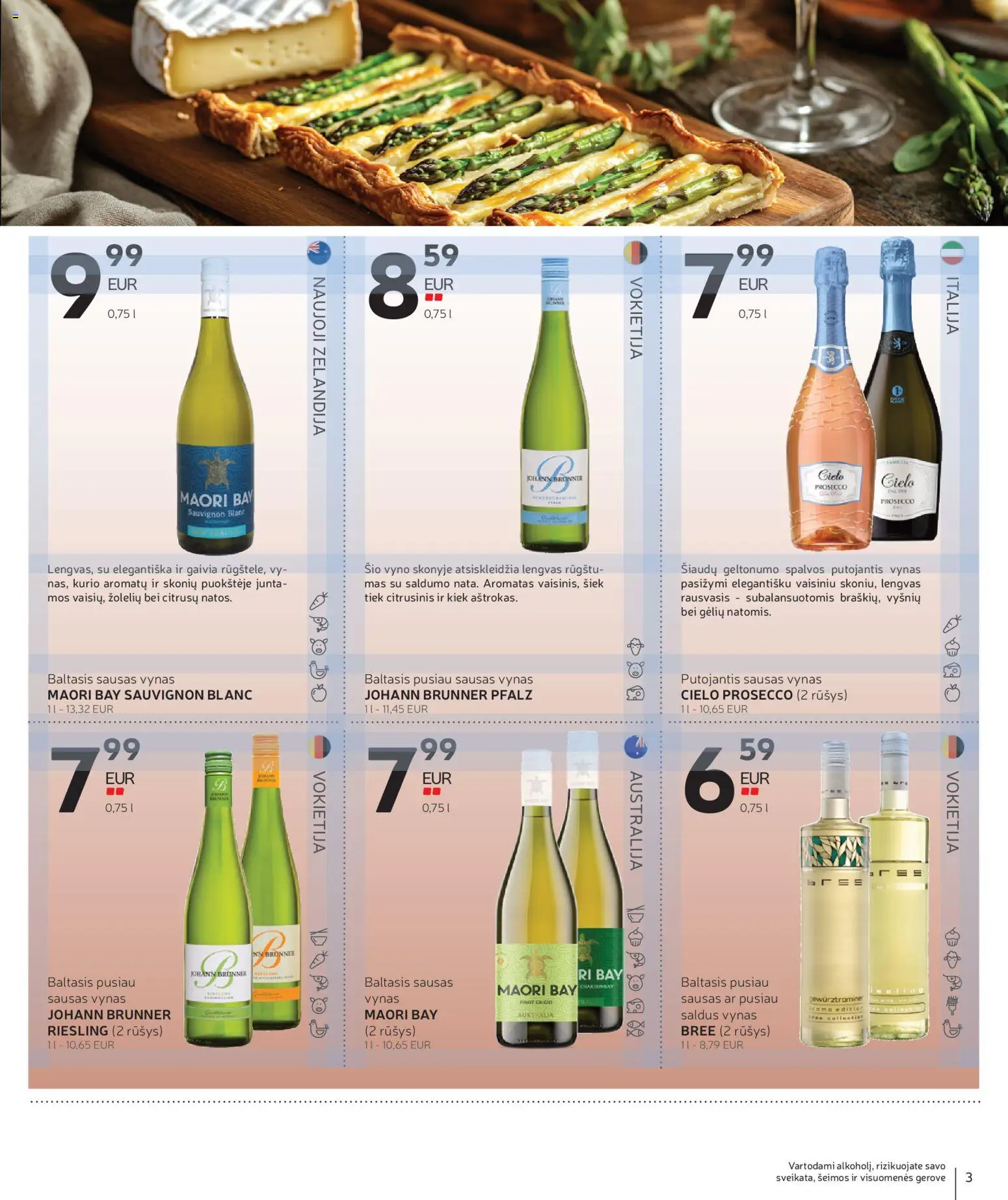 Rimi akcijos nuo 17.03.2026 | Puslapis: 3 | Prekių: Vynas