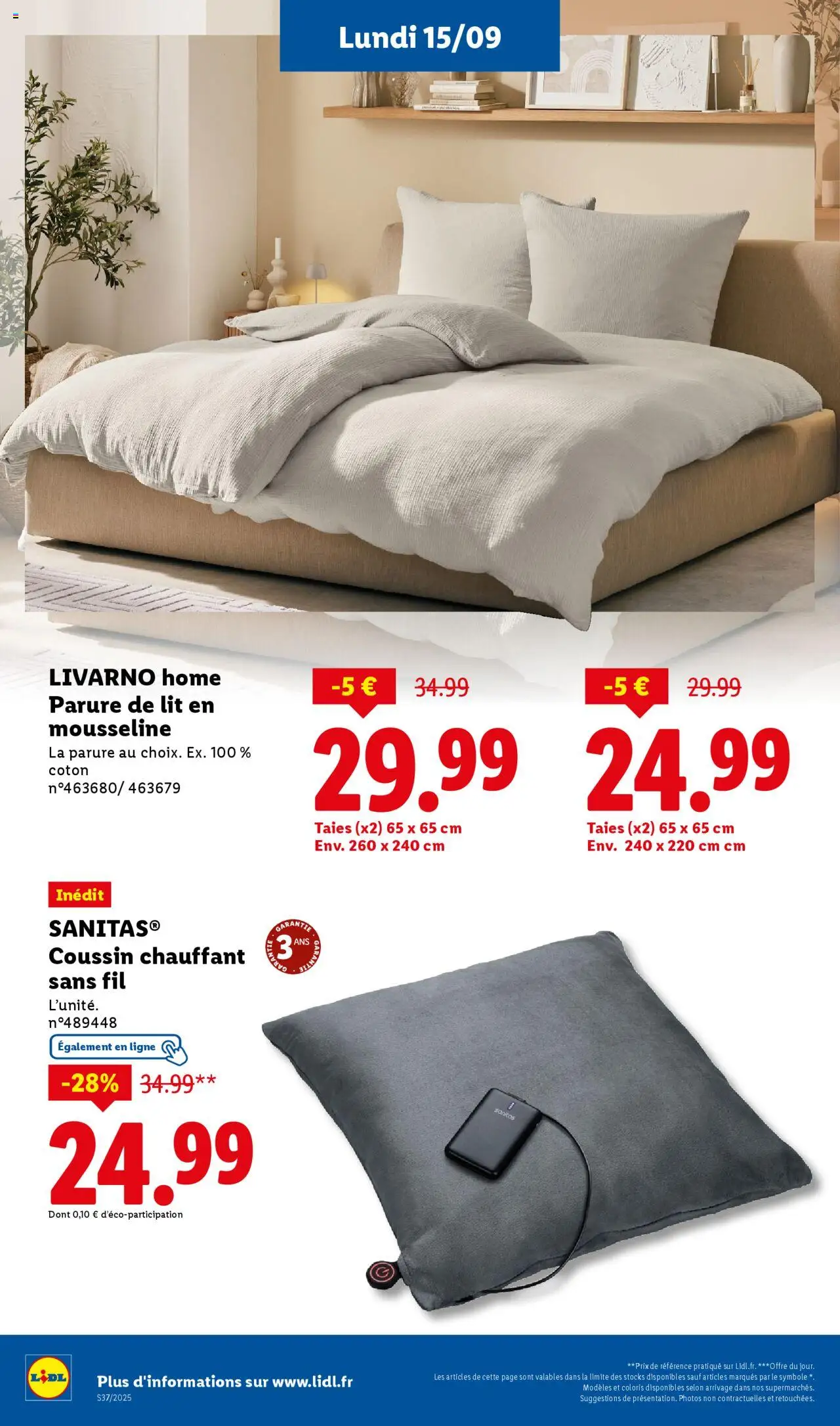  | Page: 32 | Produits: Coton, Parure de lit, Lit