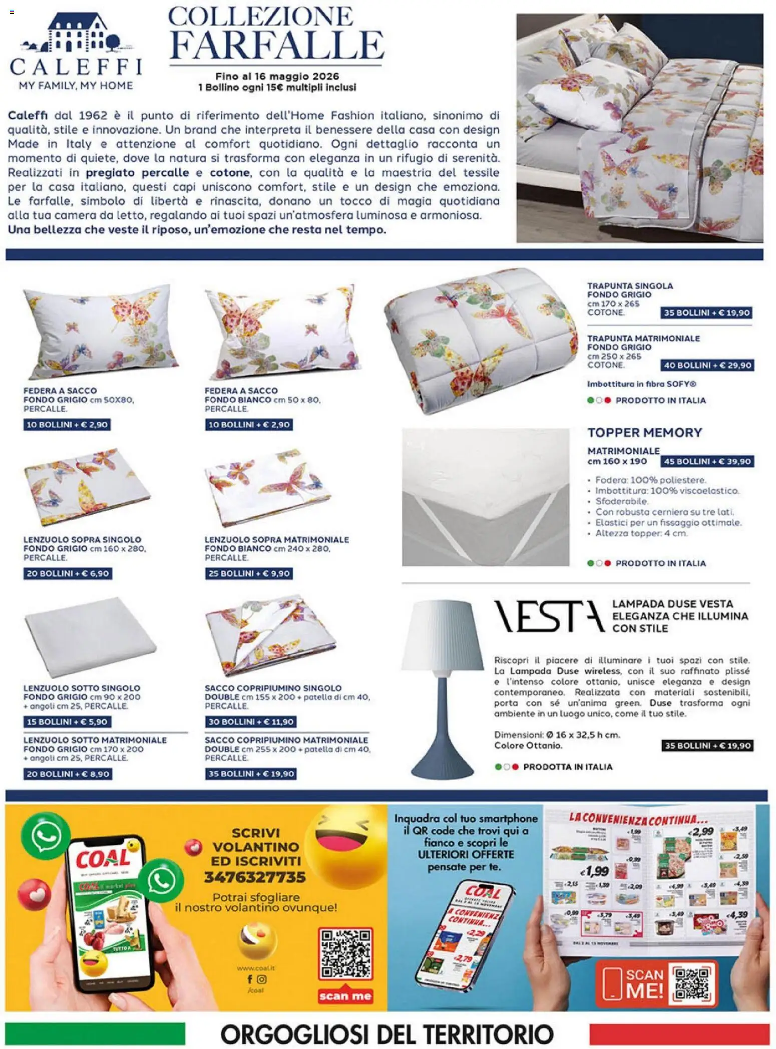 Volantino Coal del 23.04.2026 | Pagina: 16 | Prodotti: Smartphone, Lampada, Federa, Elastici