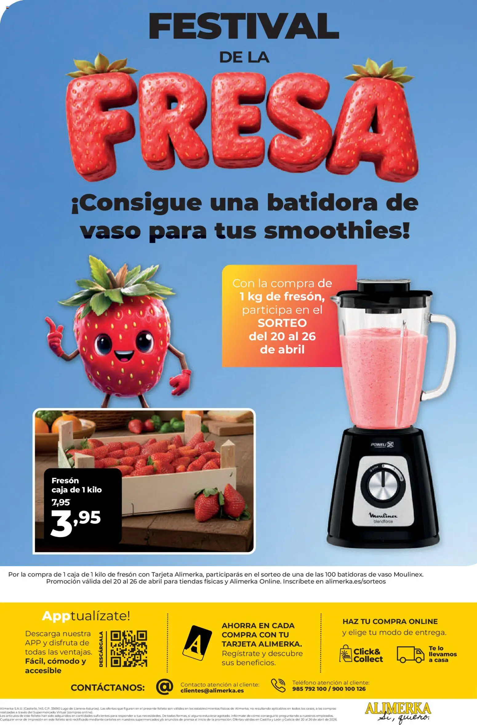 Alimerka folleto Castilla y León │ válido desde el 20.04.2026 | Página: 16 | Productos: Té, Teléfono, Batidora, Caja