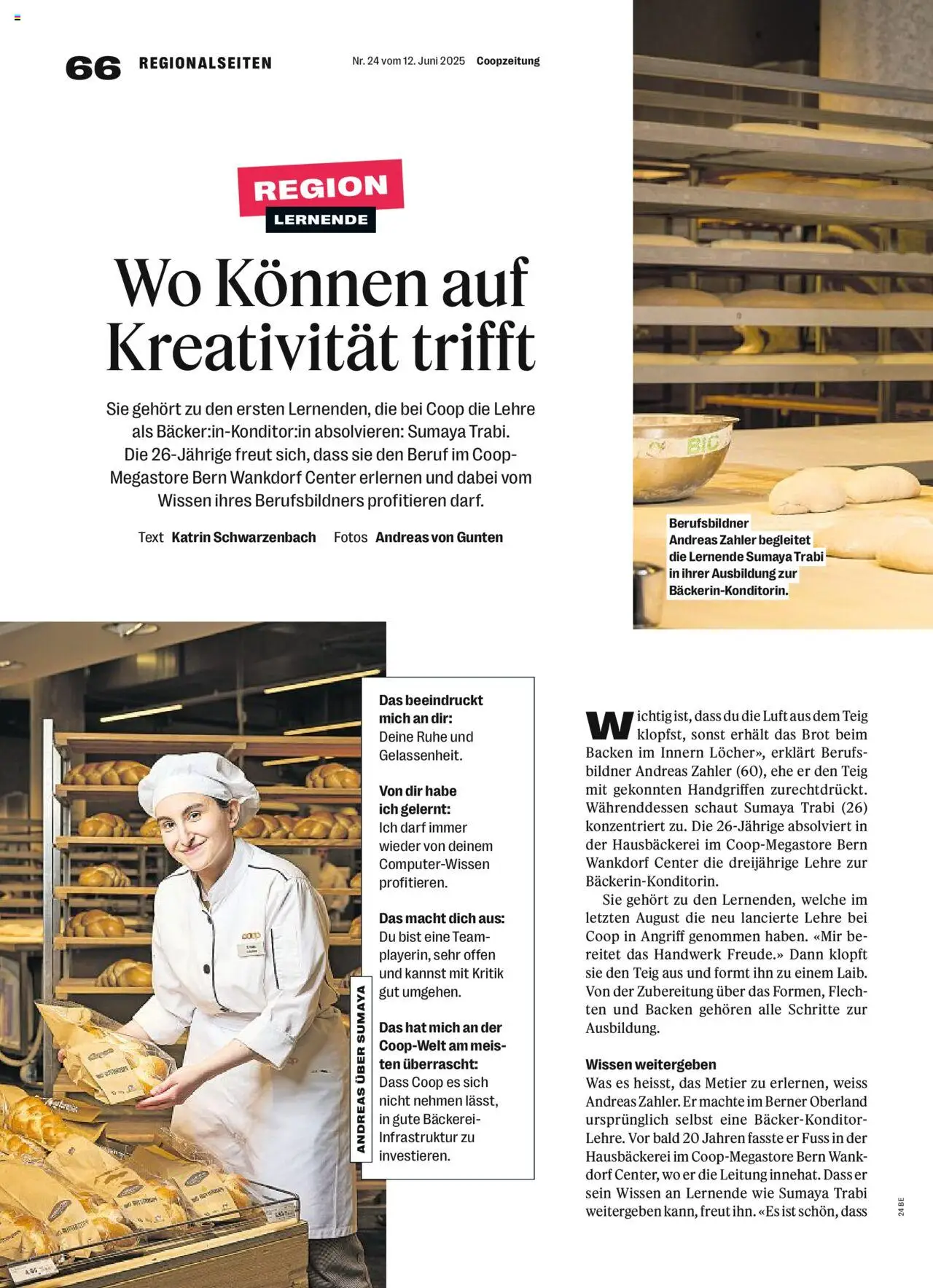 Coop - Magazin ab 12.06.2025 | Seite: 66 | Produkte: Bäckerei, Brot