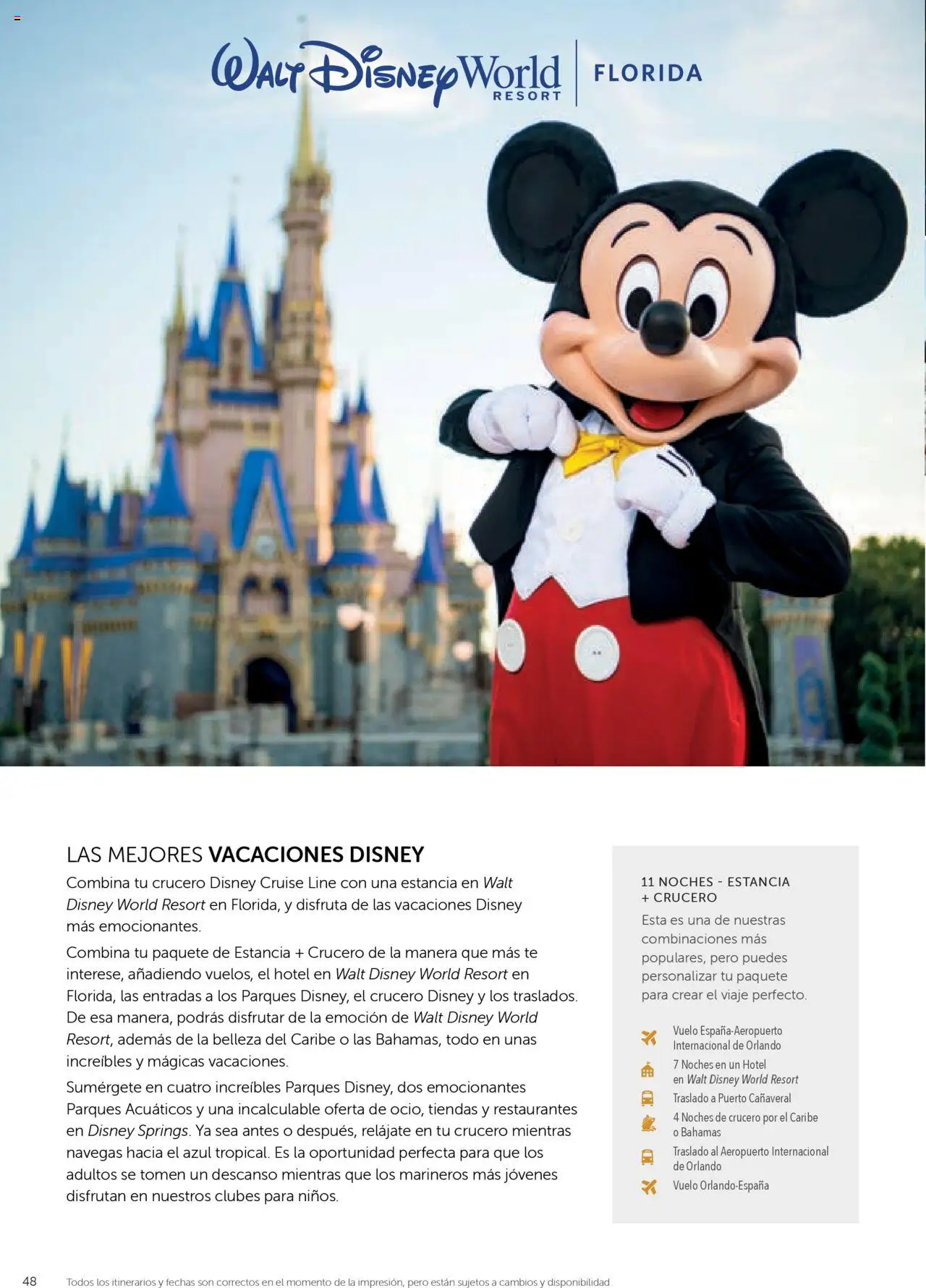 Viajes El Corte Inglés Disney Cruise Line │ válido desde el 28.01.2025 | Página: 48 | Productos: Té