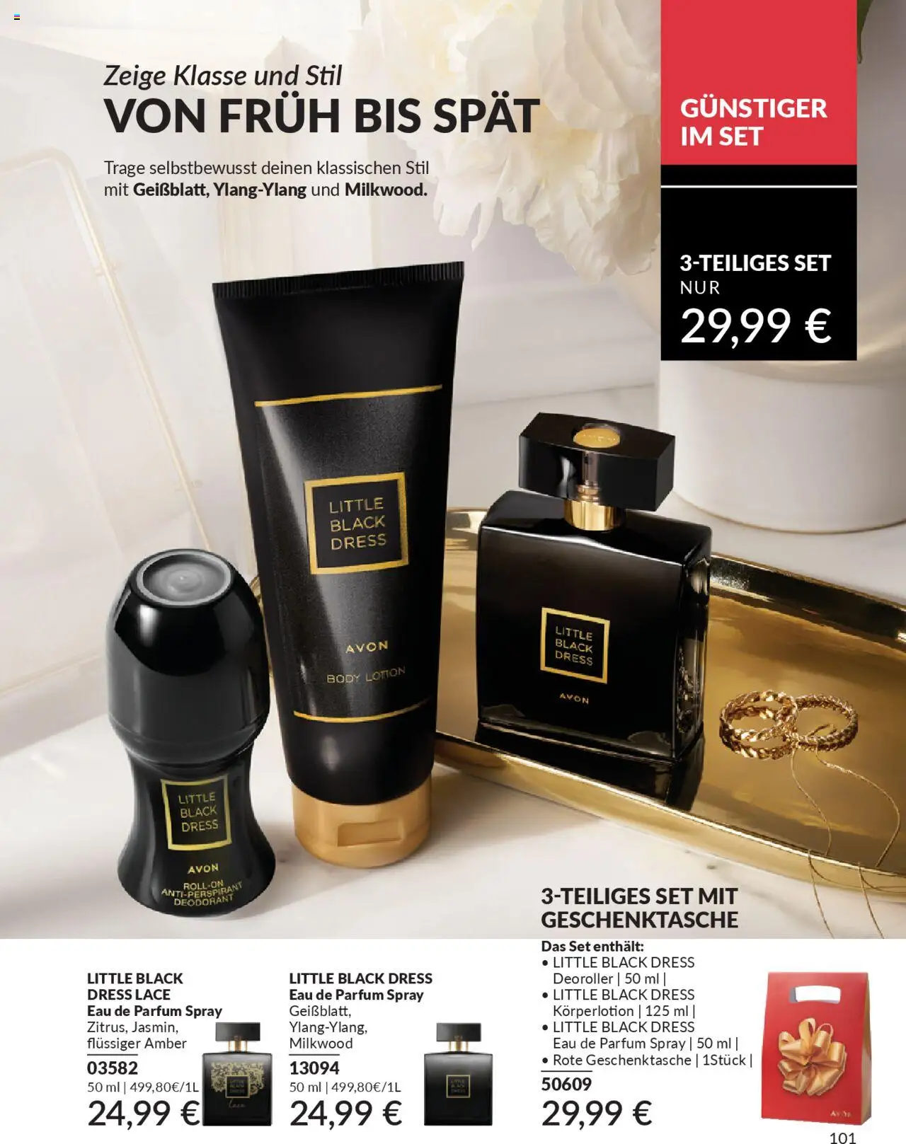 AVON Katalog Oktober 2025 – gültig ab 01.10.2025 | Seite: 103 | Produkte: Parfüm, Body Lotion, Körperlotion, Eau de Parfum