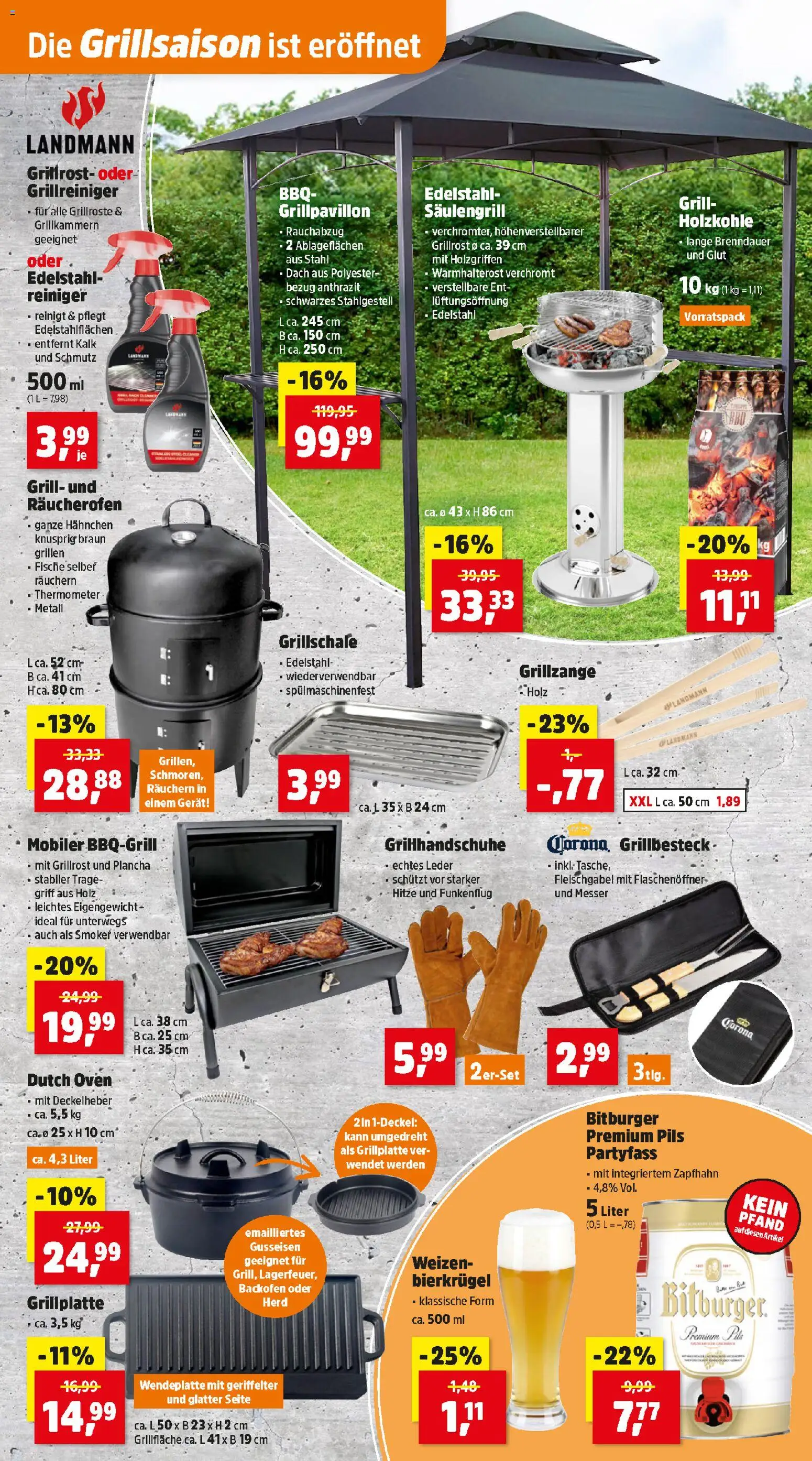 Thomas Philipps Flugblatt gültig ab 23.03.2026 | Seite: 13 | Produkte: Herd, Grill, Thermometer