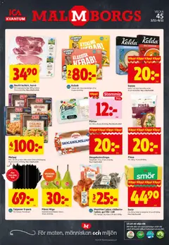 ICA Kvantum - Malmö - Förhandsvisning av reklamblad från butik ICA Kvantum aktuell från 03.11.2025