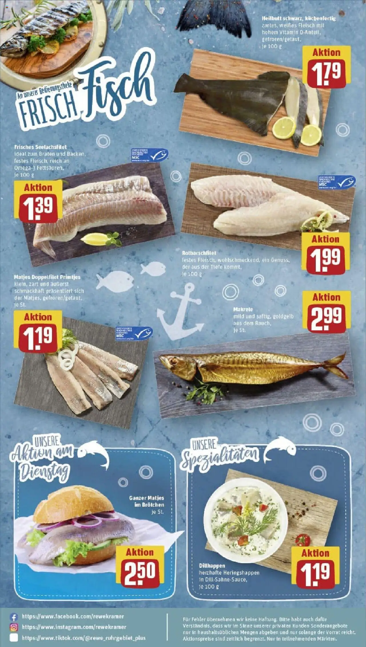 Rewe prospekt Recklinghausen	 - gültig ab dem 22.06.2025 | Seite: 29 | Produkte: Fisch, Fleisch