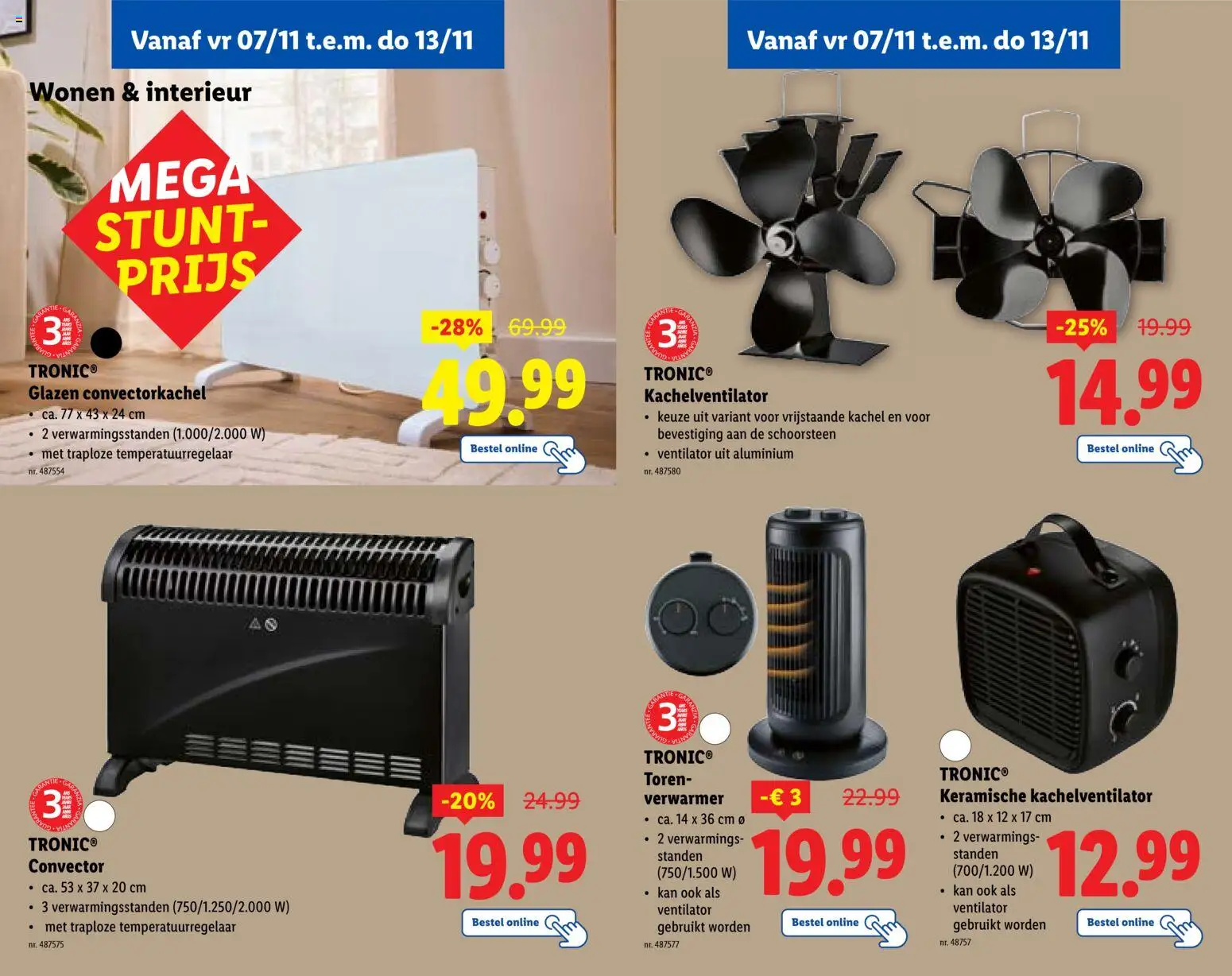 {H1} | Pagina: 28 | Producten: Kachel, Ventilator, Kan