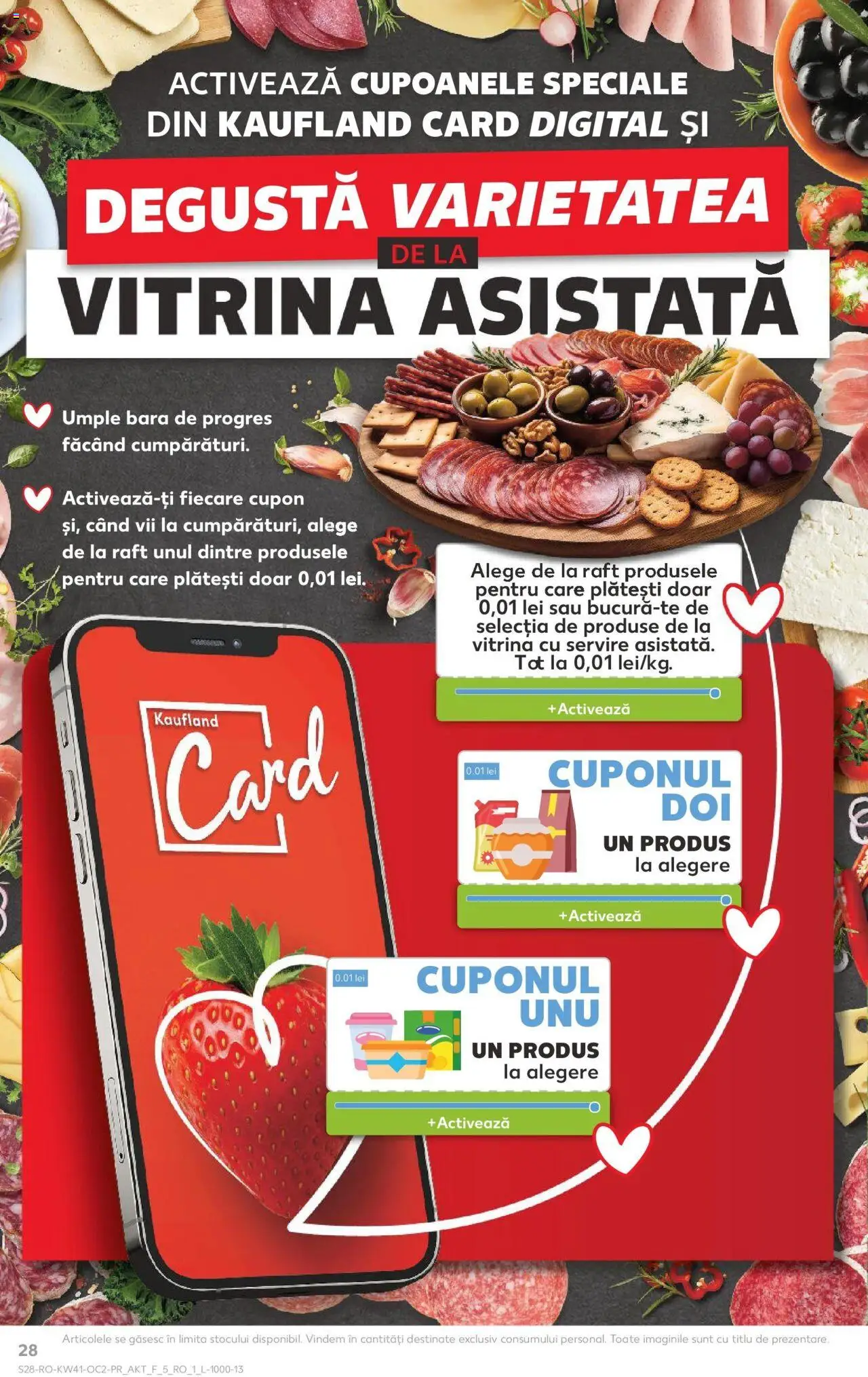 Noul catalog Kaufland – valabil de la 08.10.2025 | Pagină: 28 | Produse: Raft, Vitrină