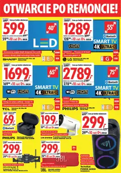 Pogląd oferty "Mediaexpert promocje - Otwarcie po remoncie Zgierz" - ważna od 05.03.2026 | Strona: 2 | Produkty: Telewizor, Audio, Głośnik, Bateria