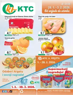 Katalog KTC - Pregled kataloga iz trgovine KTC, vrijedi od 28.01.2026