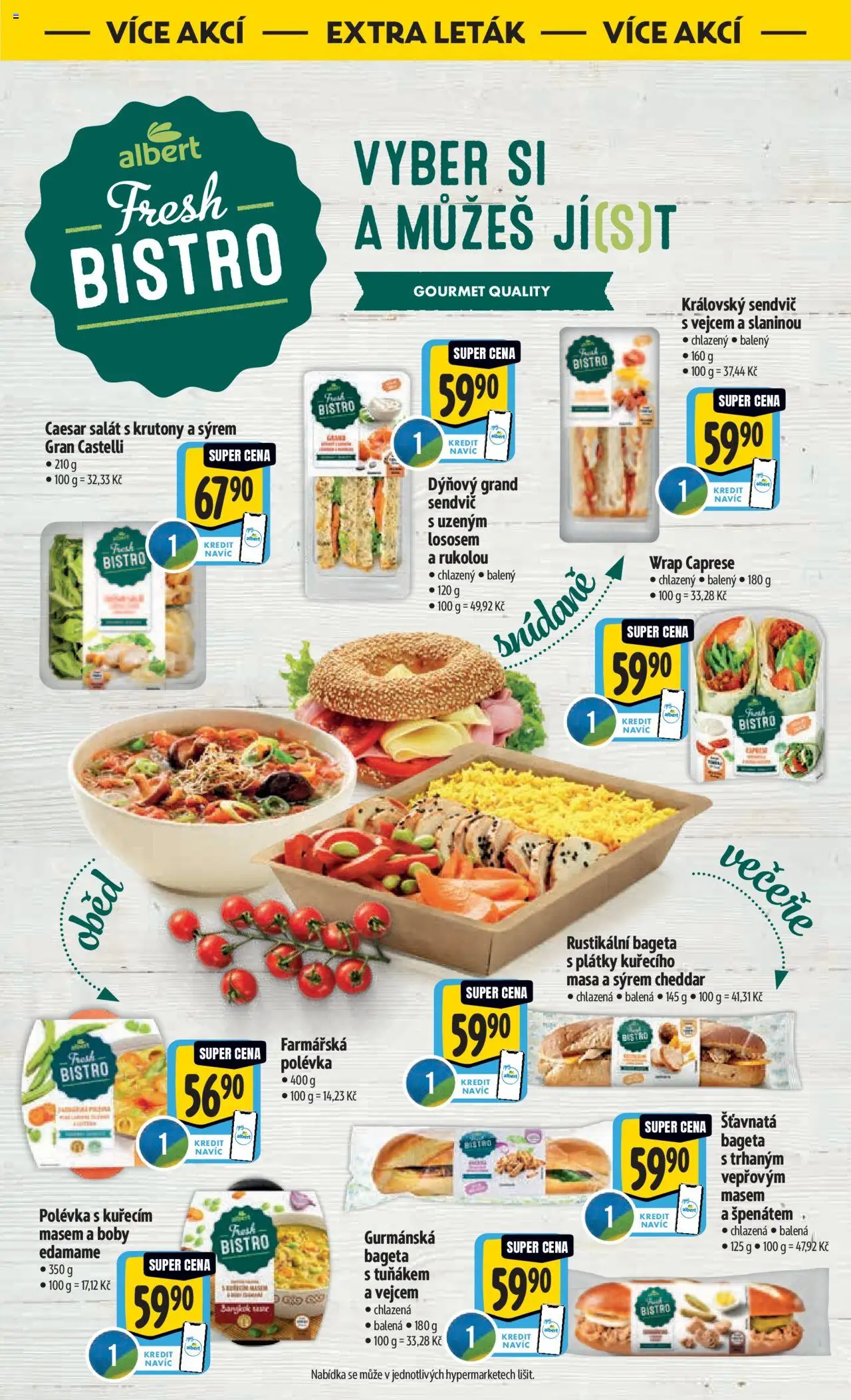 Albert leták - Hypermarket od 11.06.2025 | Strana: 42 | Produkty: Gourmet, Boby, Edamame, Cheddar
