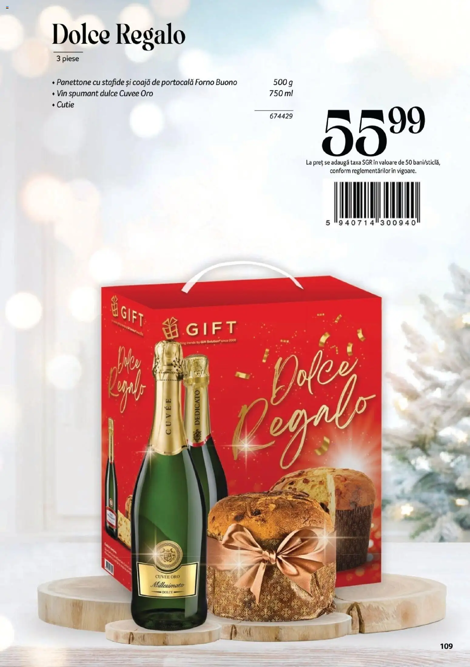 Noul catalog Selgros – valabil de la 07.11.2025 | Pagină: 109 | Produse: Cutie, Vin, Stafide