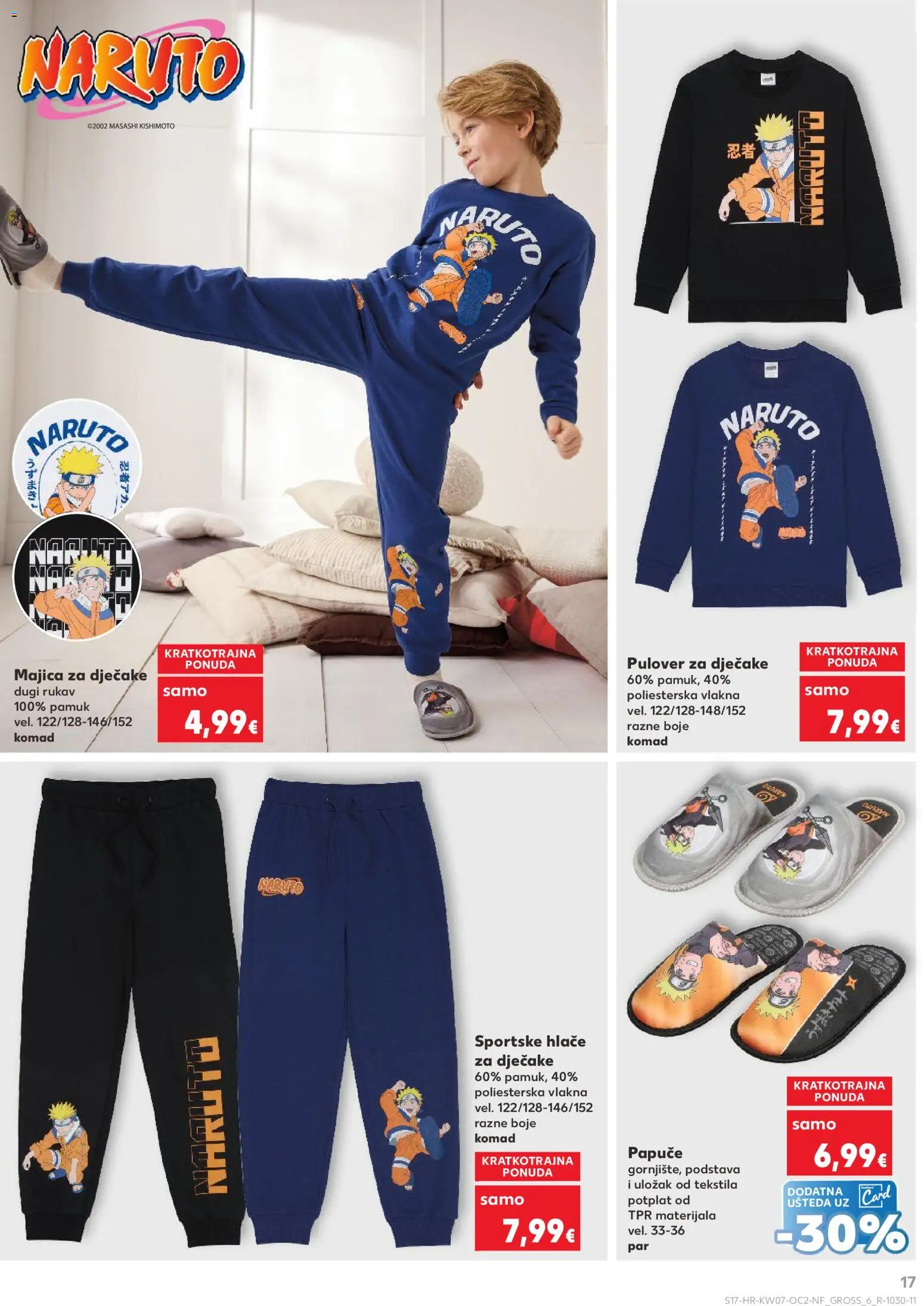 Kaufland katalog | vrijedi od 11.02.2026 | Stranica: 17 | Proizvodi: Majica, Hlače, Papuče