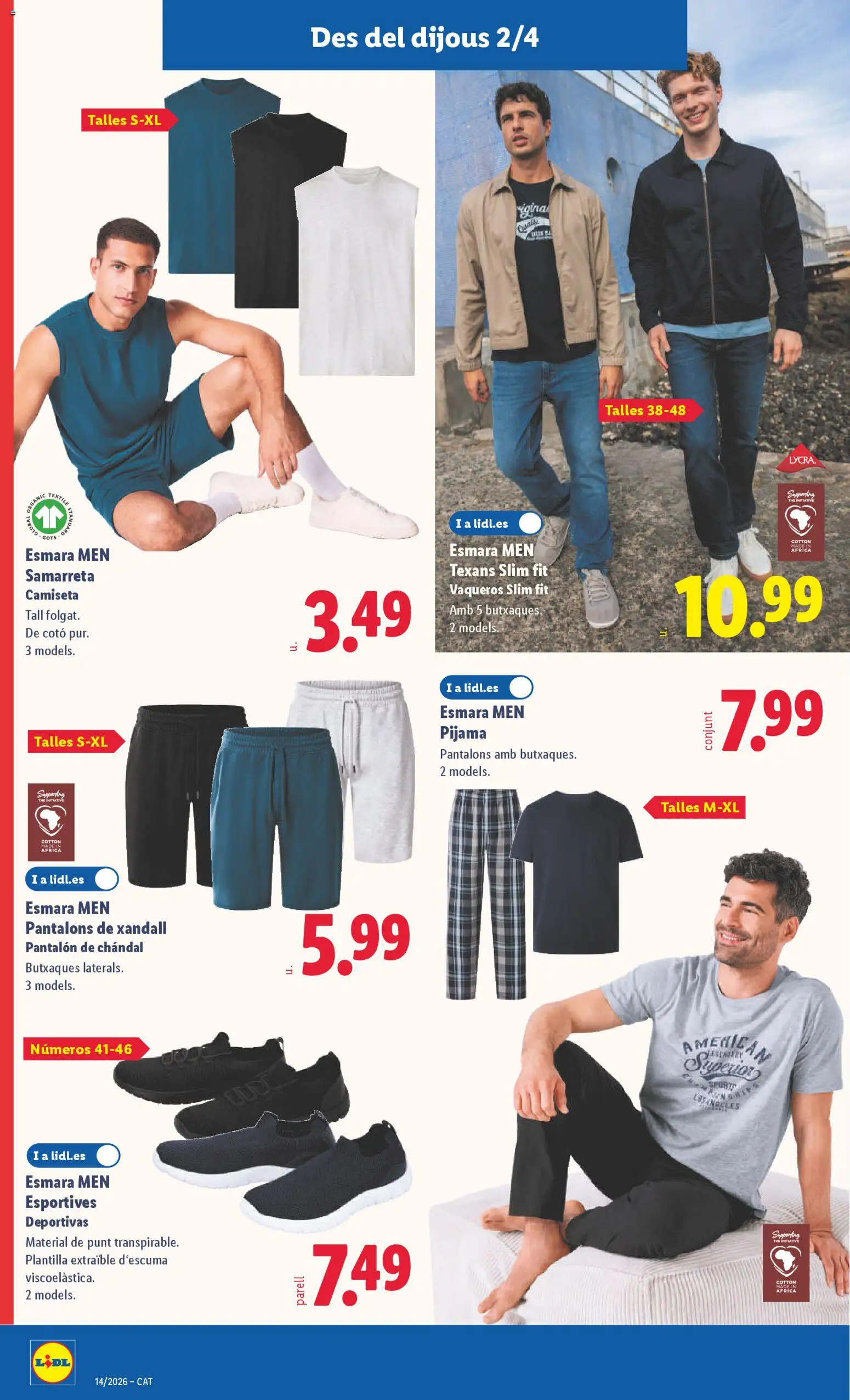 Lidl folleto de bazar │ válido desde el 30.03.2026 | Página: 24 | Productos: Pijama, Pantalón de chándal