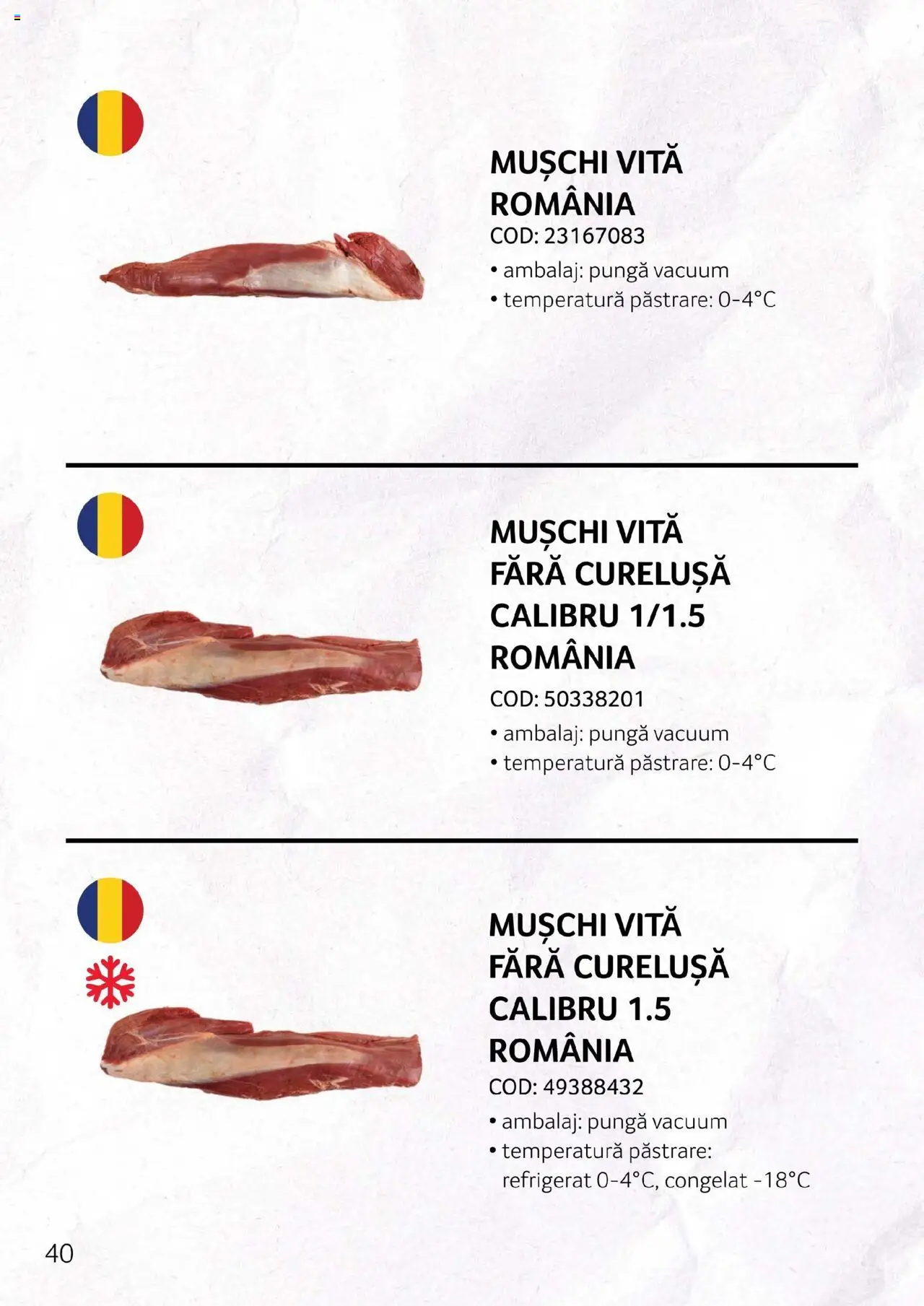Catalog Selgros - Carne – valabil de la 27.04.2023 | Pagină: 40 | Produse: Pungă