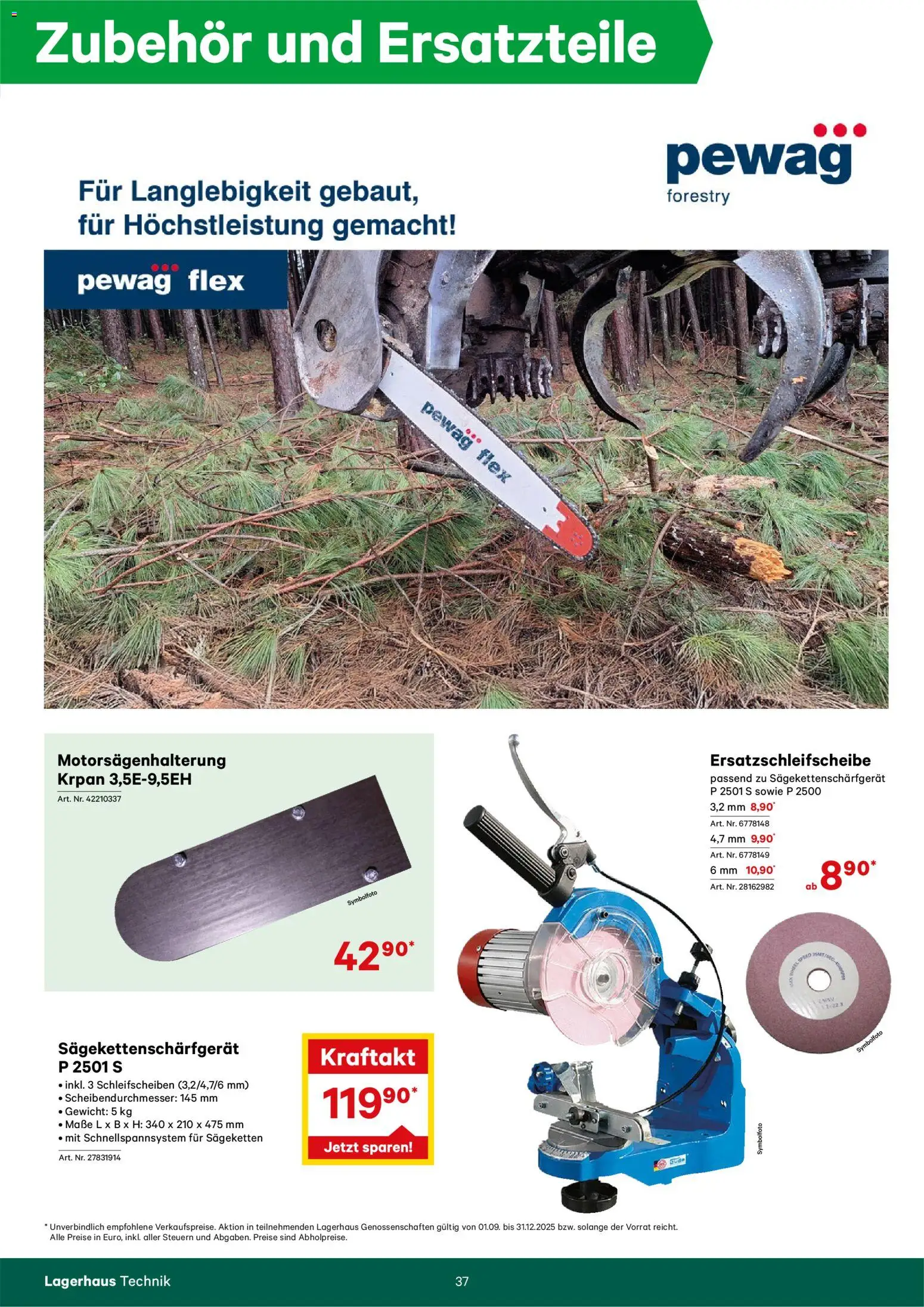 Lagerhaus  Forstkatalog gültig ab 05.11.2025 | Seite: 37 | Produkte: Gewicht