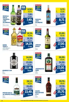 Metro - Profi cijena - Pregled kataloga iz trgovine Metro, vrijedi od 01.04.2026 | Stranica: 19 | Proizvodi: Gin, Liker, Rakija, Rum