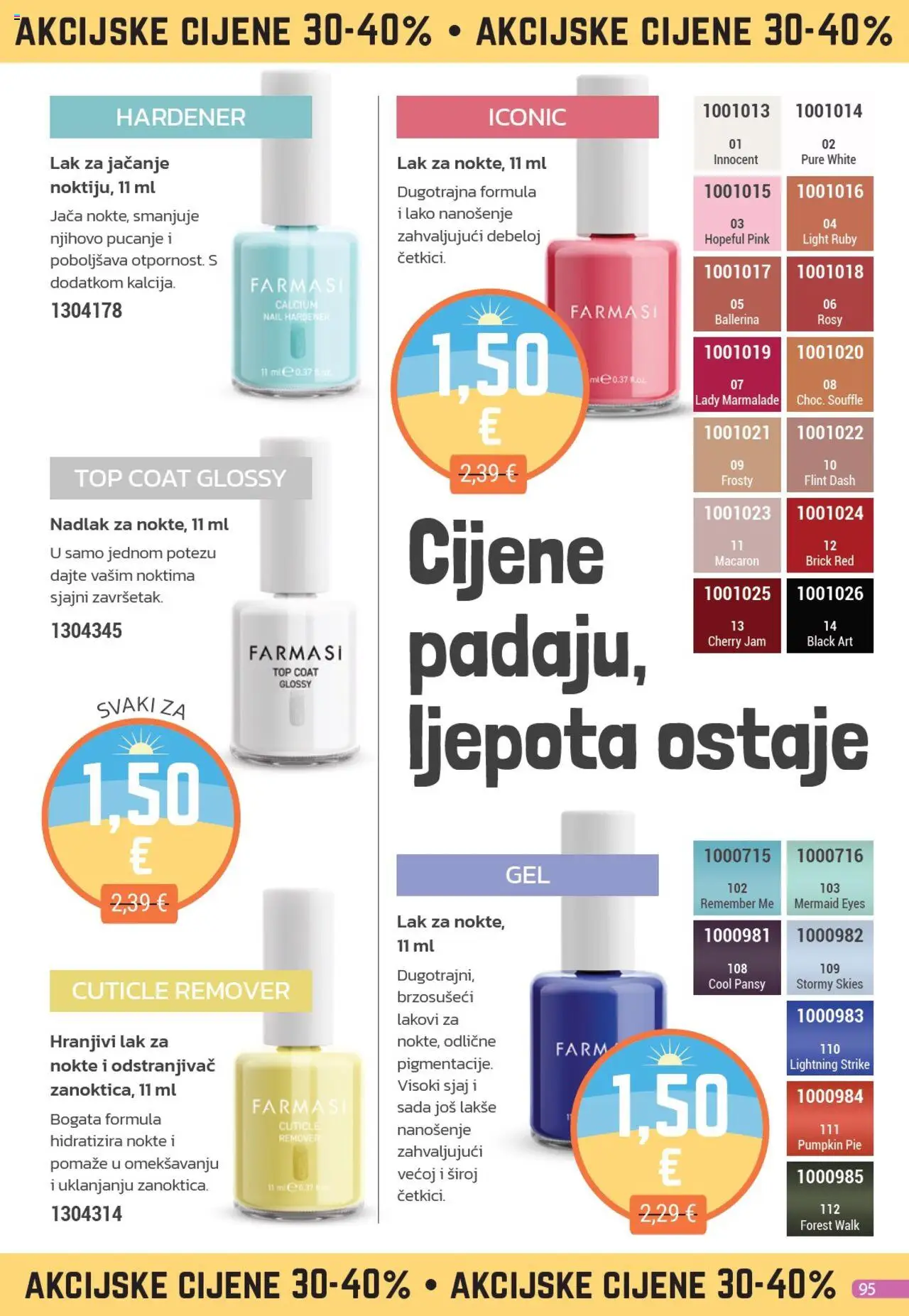 Farmasi katalog | vrijedi od 01.07.2025 | Stranica: 95 | Proizvodi: Lak za nokte, Dash