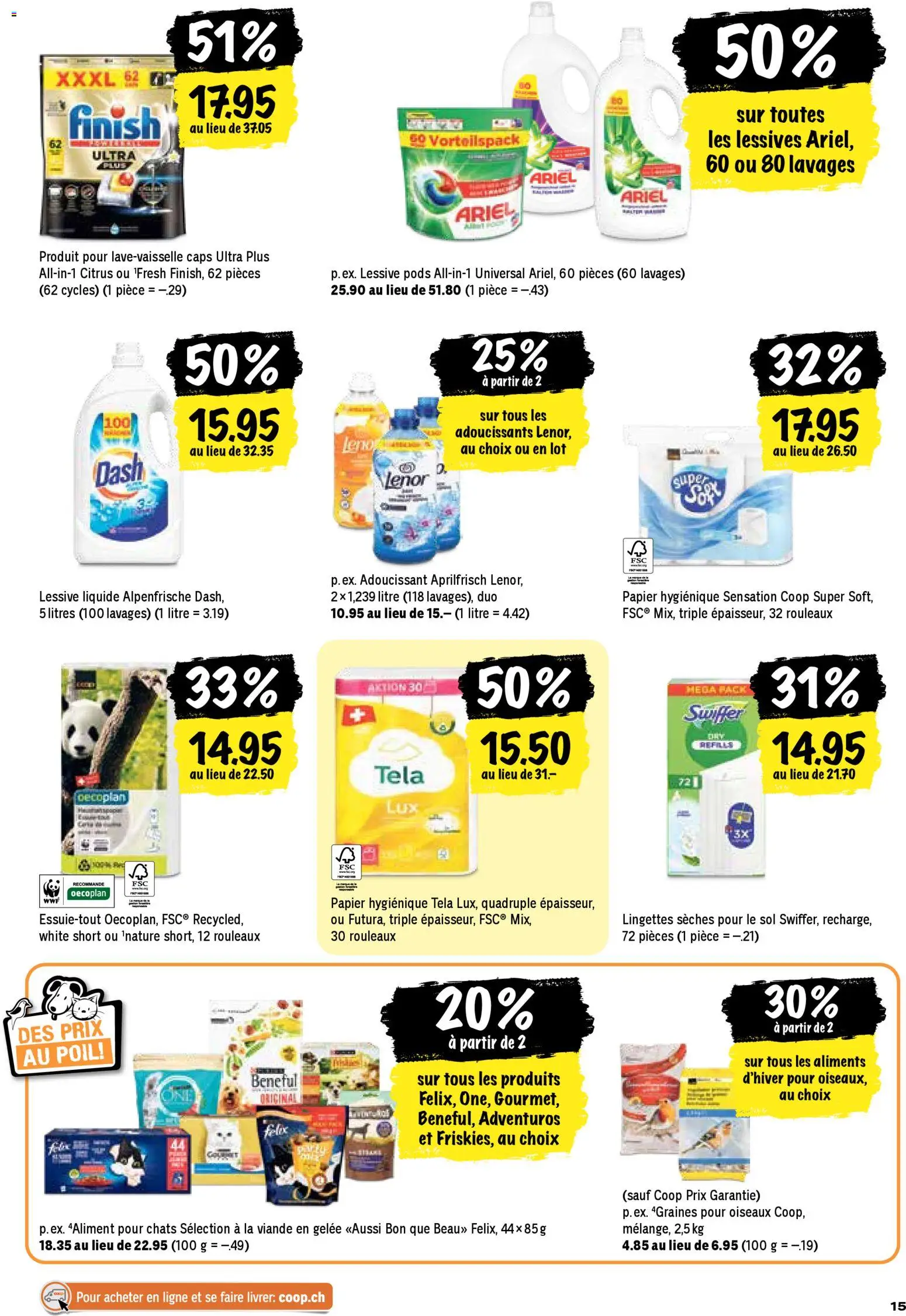 Coop - Les actions de la semaine – gültig ab 27.11.2025 | Seite: 15