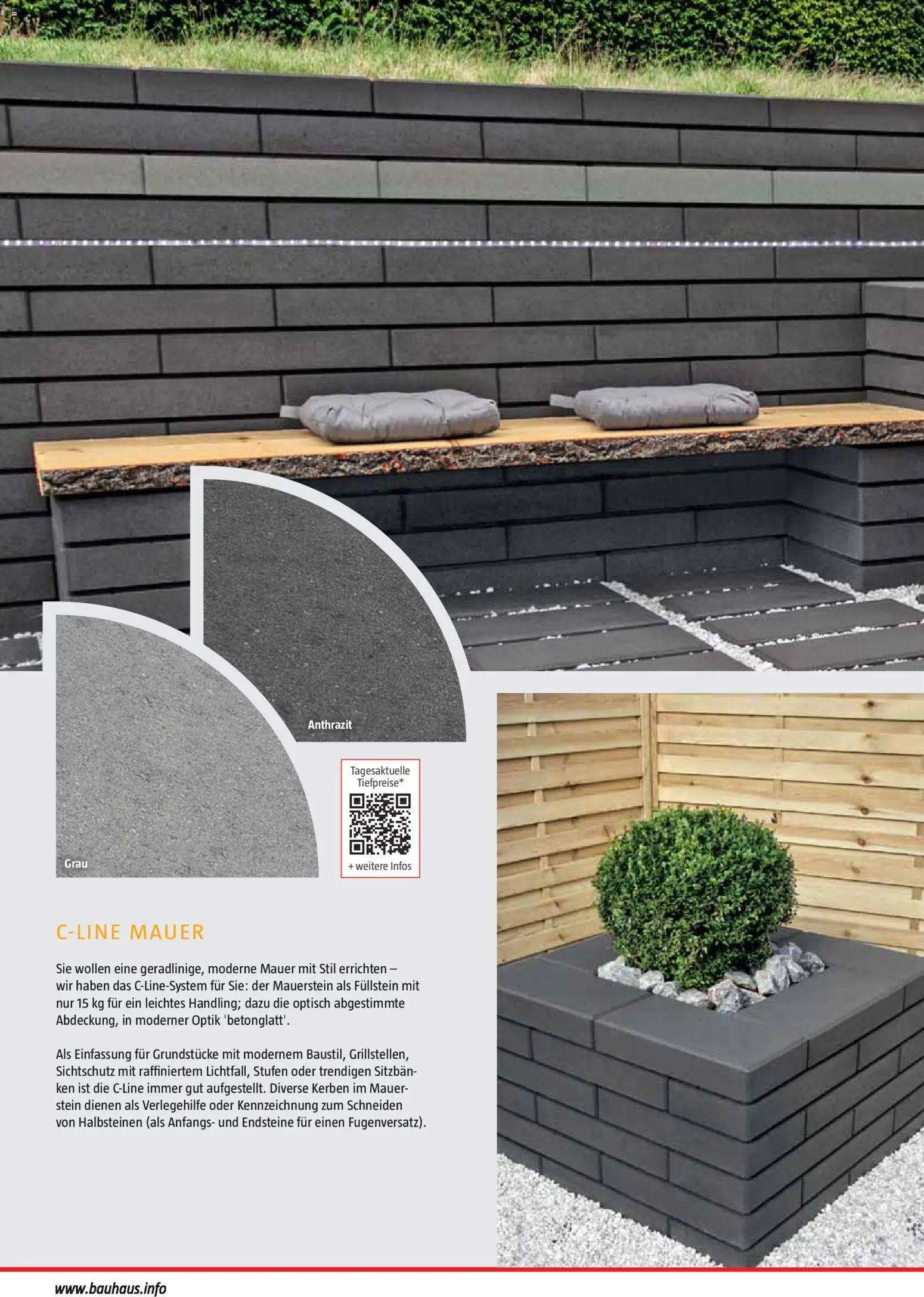 Bauhaus Gartenbaumaterialien gültig ab 01.04.2026 | Seite: 122