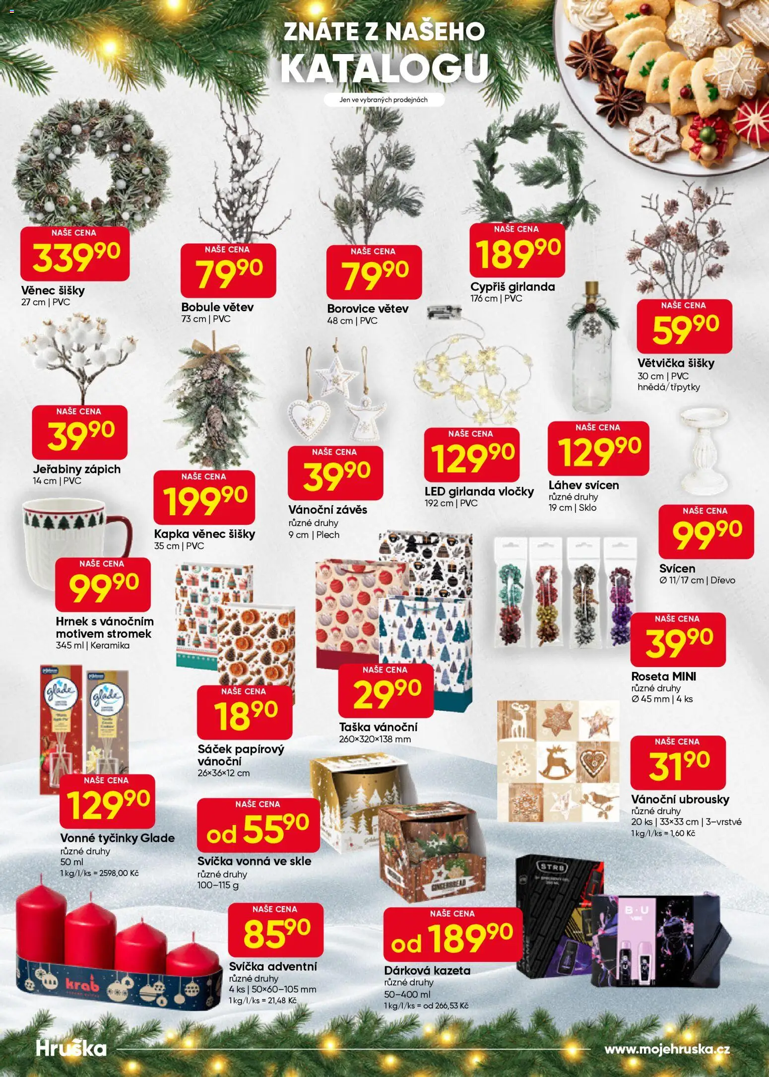 Hruška leták od 05.11.2025 | Strana: 11 | Produkty: Zápich, Svícen, Vonné tyčinky, Láhev