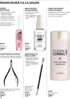 Ofertele Avon valabile de la 01.10.2025 | Pagină: 80 | Produse: Serum, Pomelo, Clește