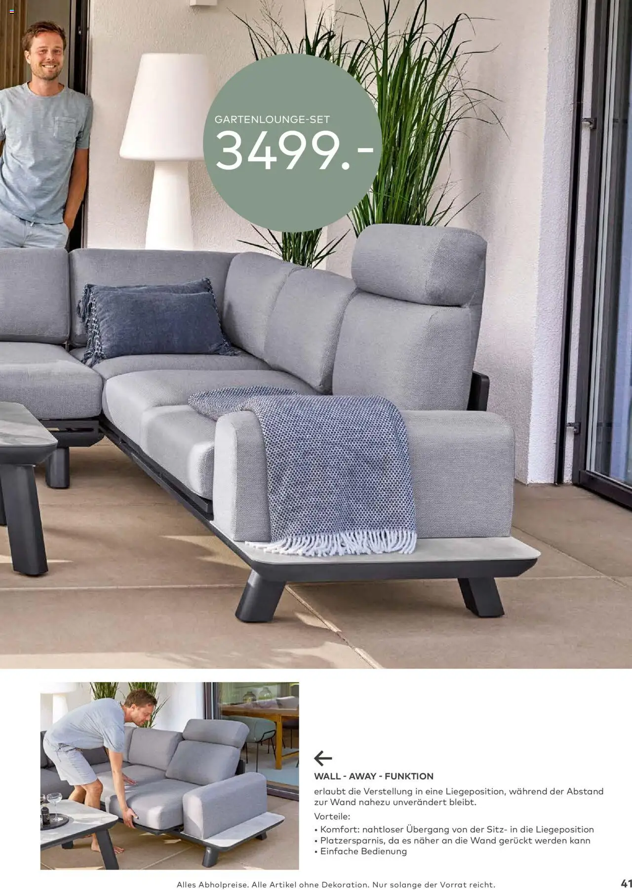 Porta! - Outdoor - Gartenmöbelkatalog 2025 - gültig ab dem 02.03.2025 | Seite: 41