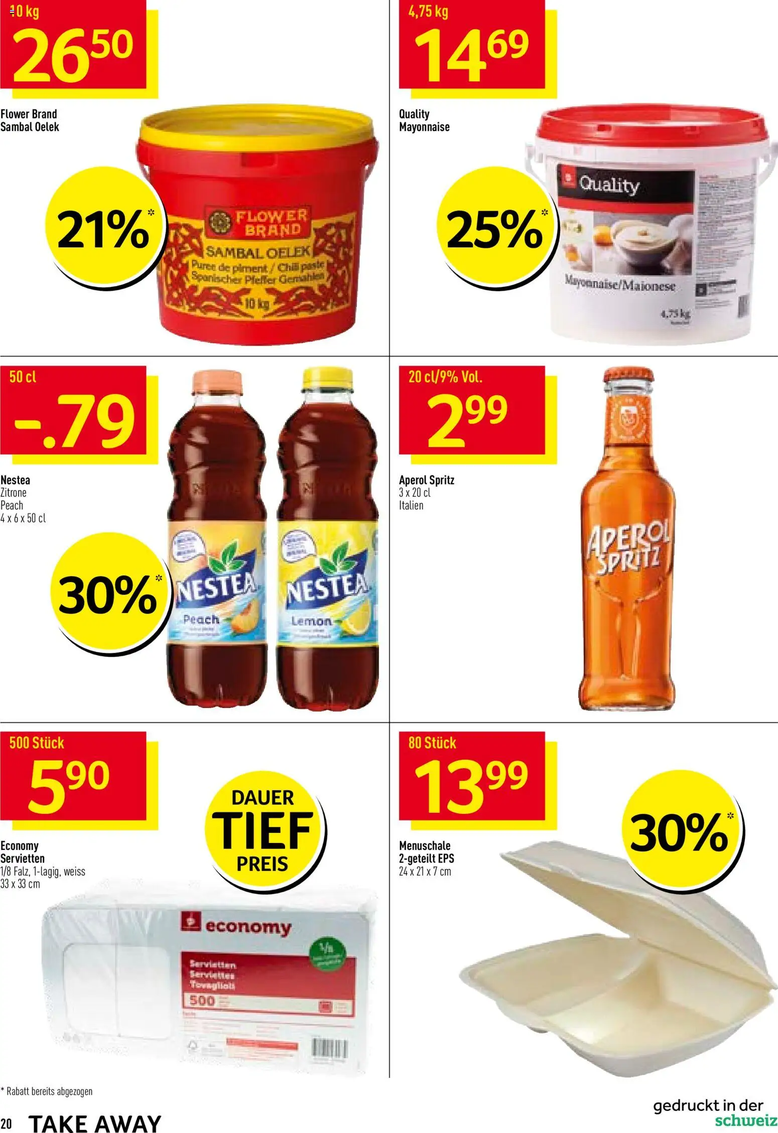 Prodega Aktionen Take Away – gültig ab 02.03.2026 | Seite: 20 | Produkte: Chili, Mayonnaise, Mouka, Zitrone