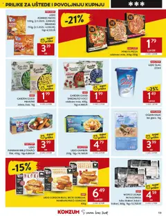 Konzum HR akciós ujság - amely érvényes a következő dátumtól: 30.07.2025 | Oldal: 13