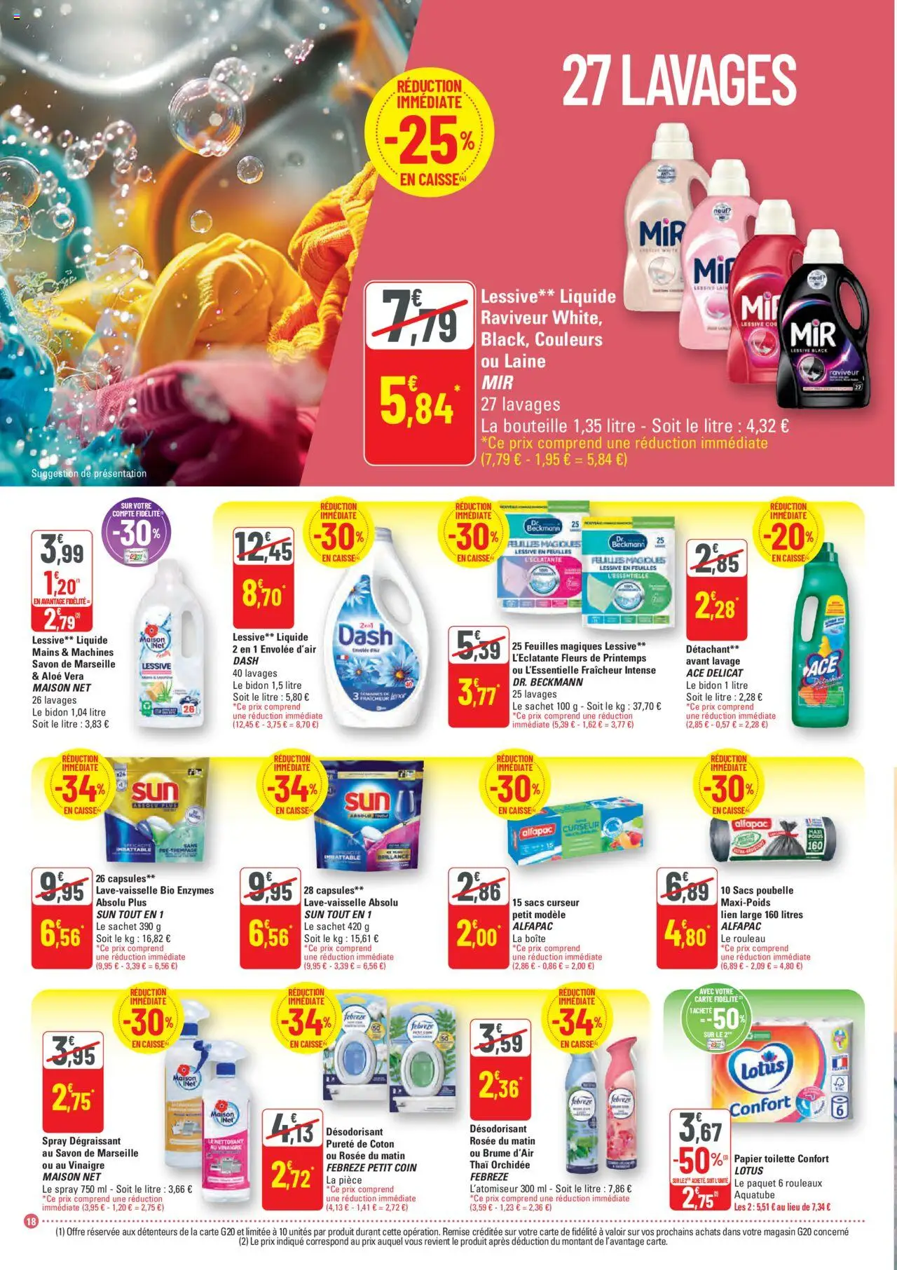  | Page: 18 | Produits: Savon, Orchidée, Lessive, Vinaigre