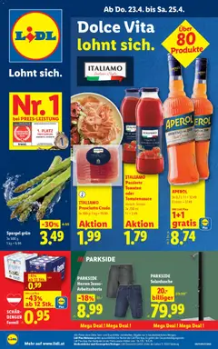 Lidl Flugblatt - Altenmarkt im Pongau, St. Johann im Pongau, Zell am See ab 23.04.2026 gültig