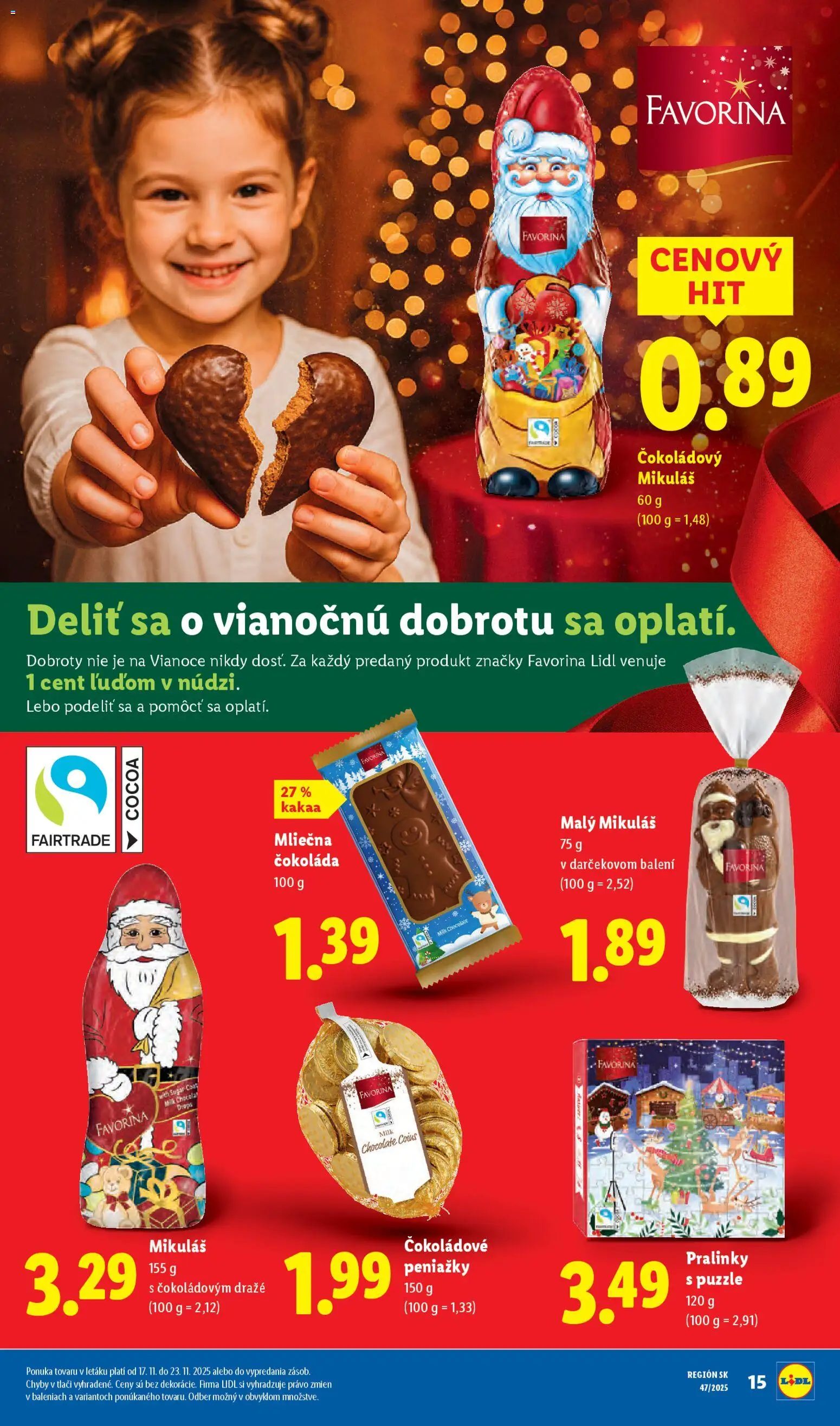 Nové Lidl akcie – leták je platný od 20.11.2025 | Strana: 60 | Produkty: Puzzle, Čokoláda