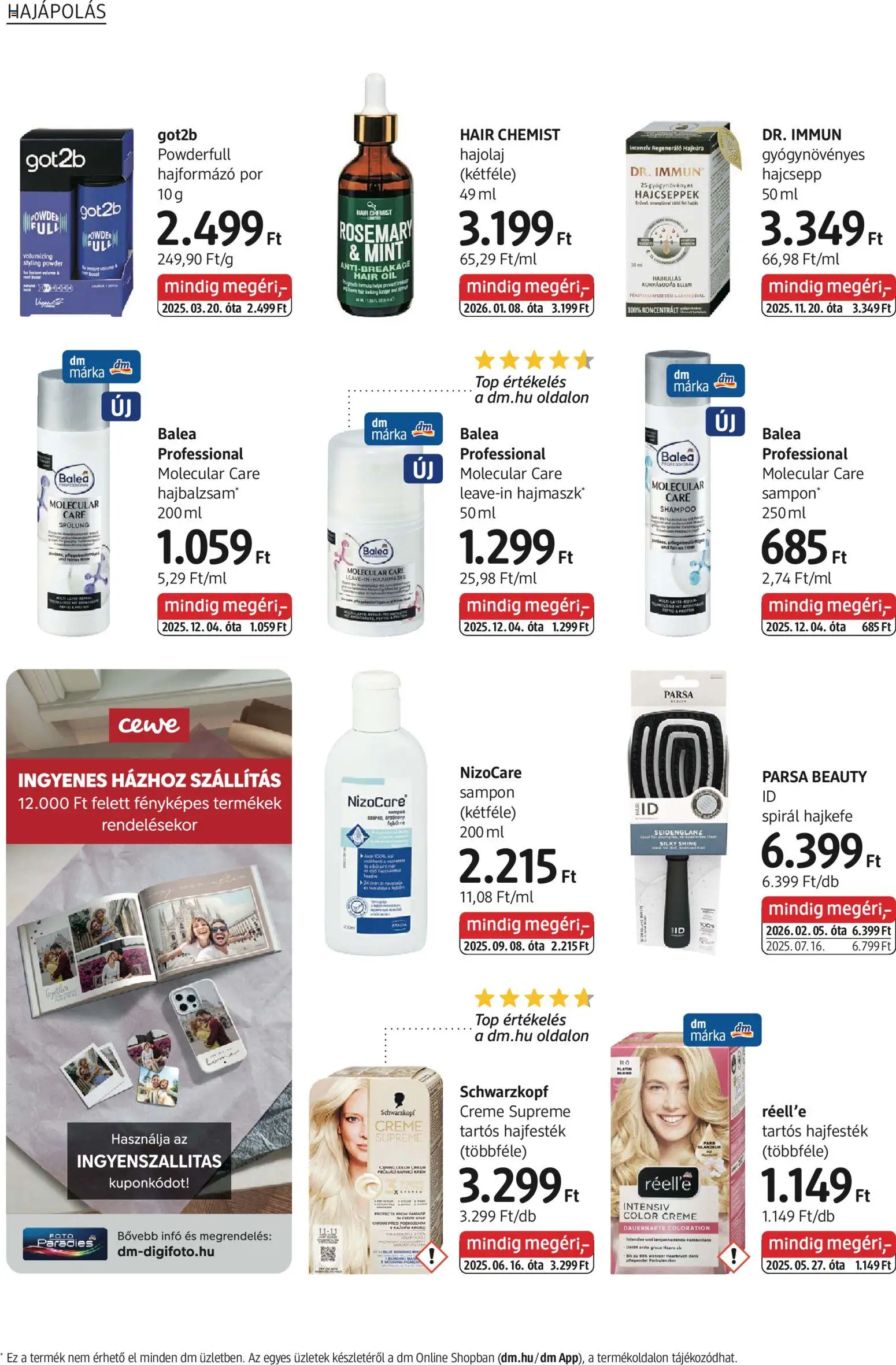 DM Drogerie Markt akciós ujság - amely érvényes a következő dátumtól: 05.02.2026 | Oldal: 16