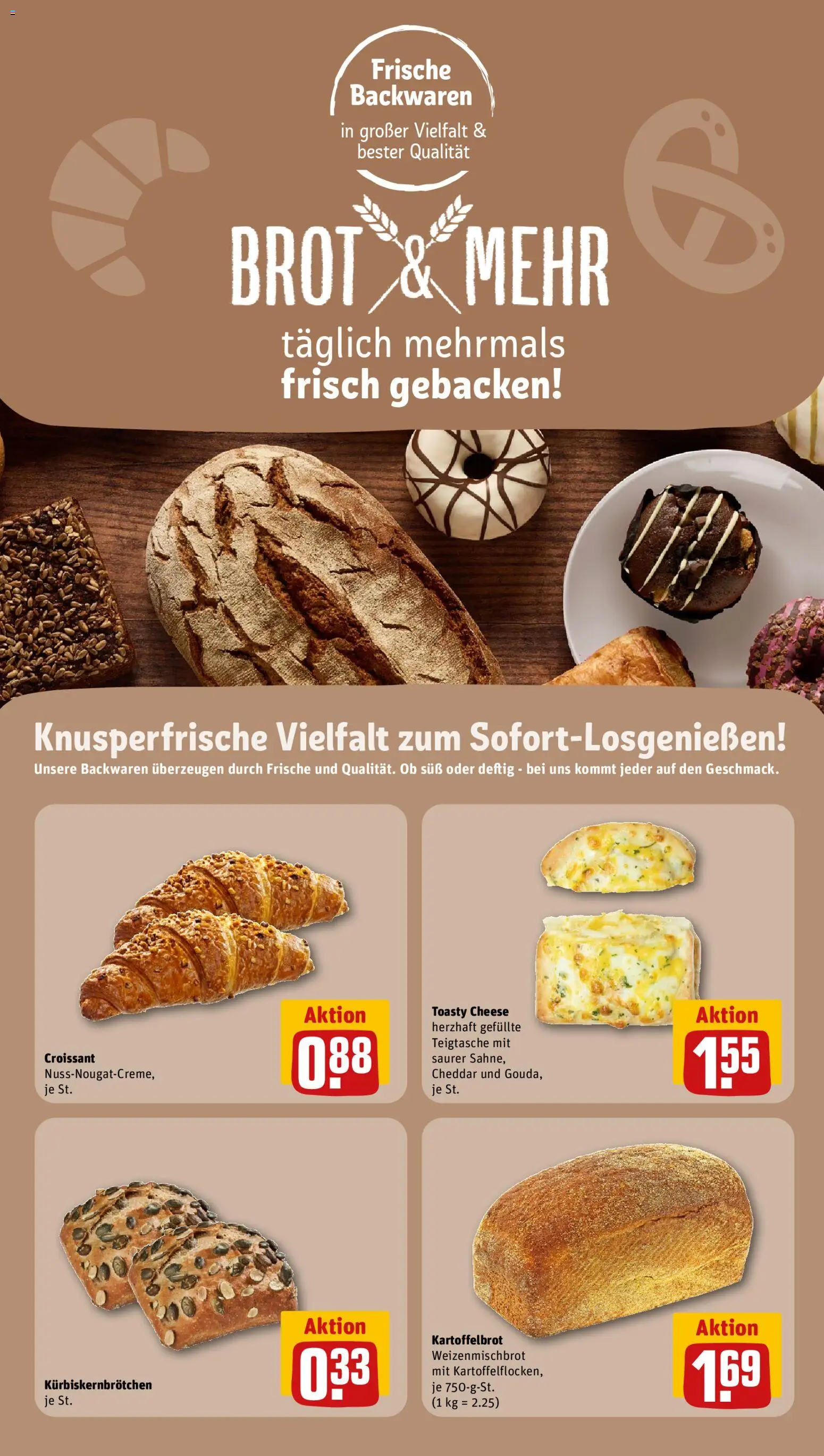 Rewe ihr Kaufpark Prospekt 	 – gültig ab 05.01.2026 | Seite: 29 | Produkte: Croissant, Brot