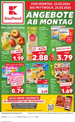 Kaufland Angebote ab Montag ab 23.03.2026 gültig