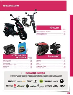 l'auto E.Leclerc - Prévisualisation de l'auto E.Leclerc Le guide auto & 2 roues valide à partir de 22.04.2025 | Page: 127 | Produits: Huile, Gants