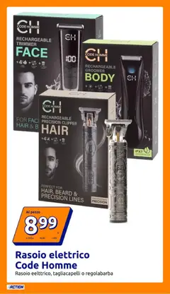 Anteprima del volantino Volantino Action valido a partire dal 17.12.2025 | Pagina: 13 | Prodotti: Rasoio, Regolabarba, Rasoio elettrico