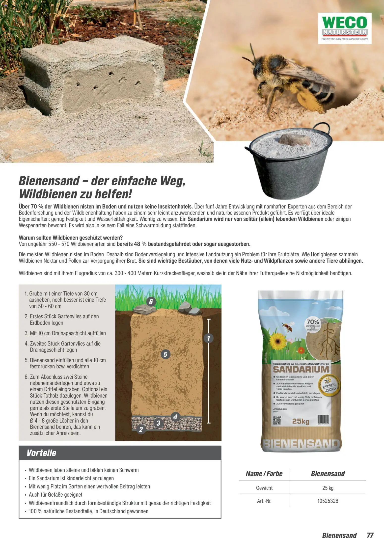 Toom Baumarkt Gartenbaustoffe 2026 – gültig ab 20.02.2026 | Seite: 77 | Produkte: Gewicht