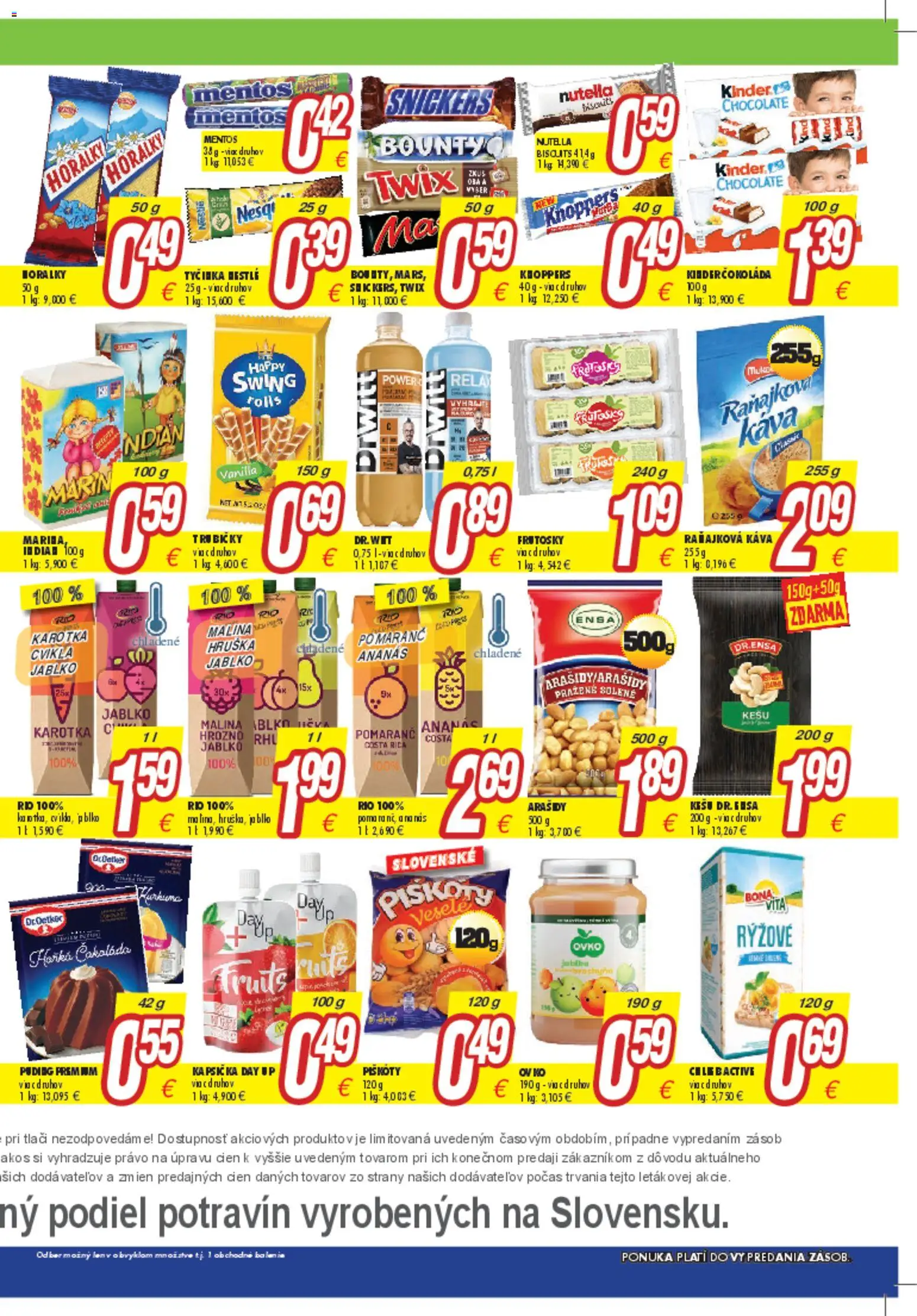 Nové Makos akcie – leták je platný od 26.01.2026 | Strana: 4 | Produkty: Káva, Ananás, Cvikla, Nutella