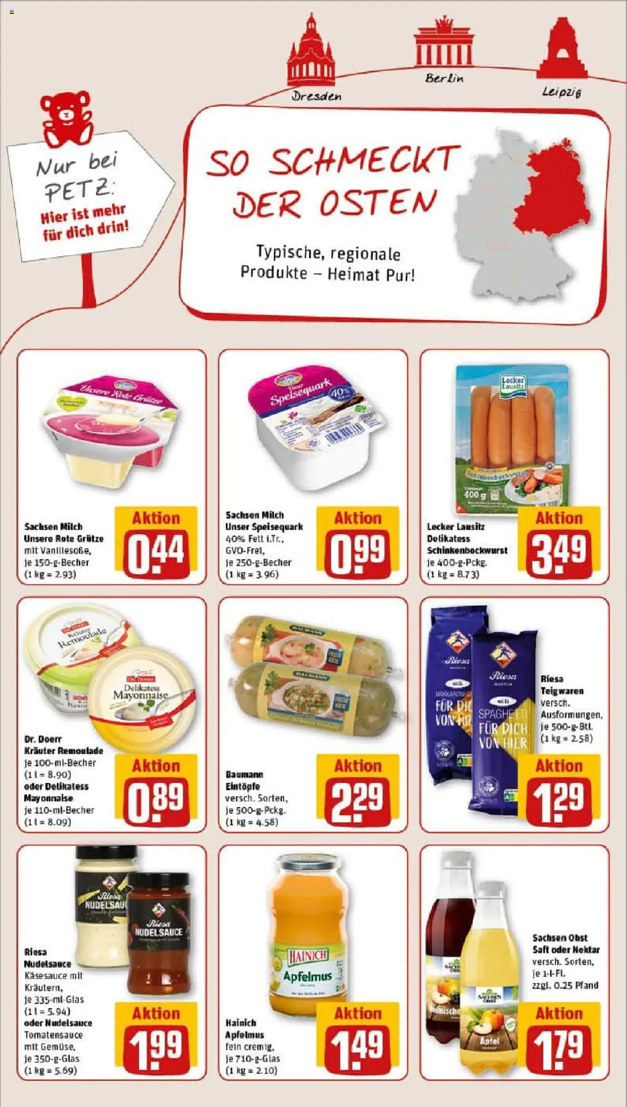 Rewe prospekt Pulsnitz	 - gültig ab dem 24.08.2025 | Seite: 10 | Produkte: Apple, Obst, Mayonnaise, Speisequark
