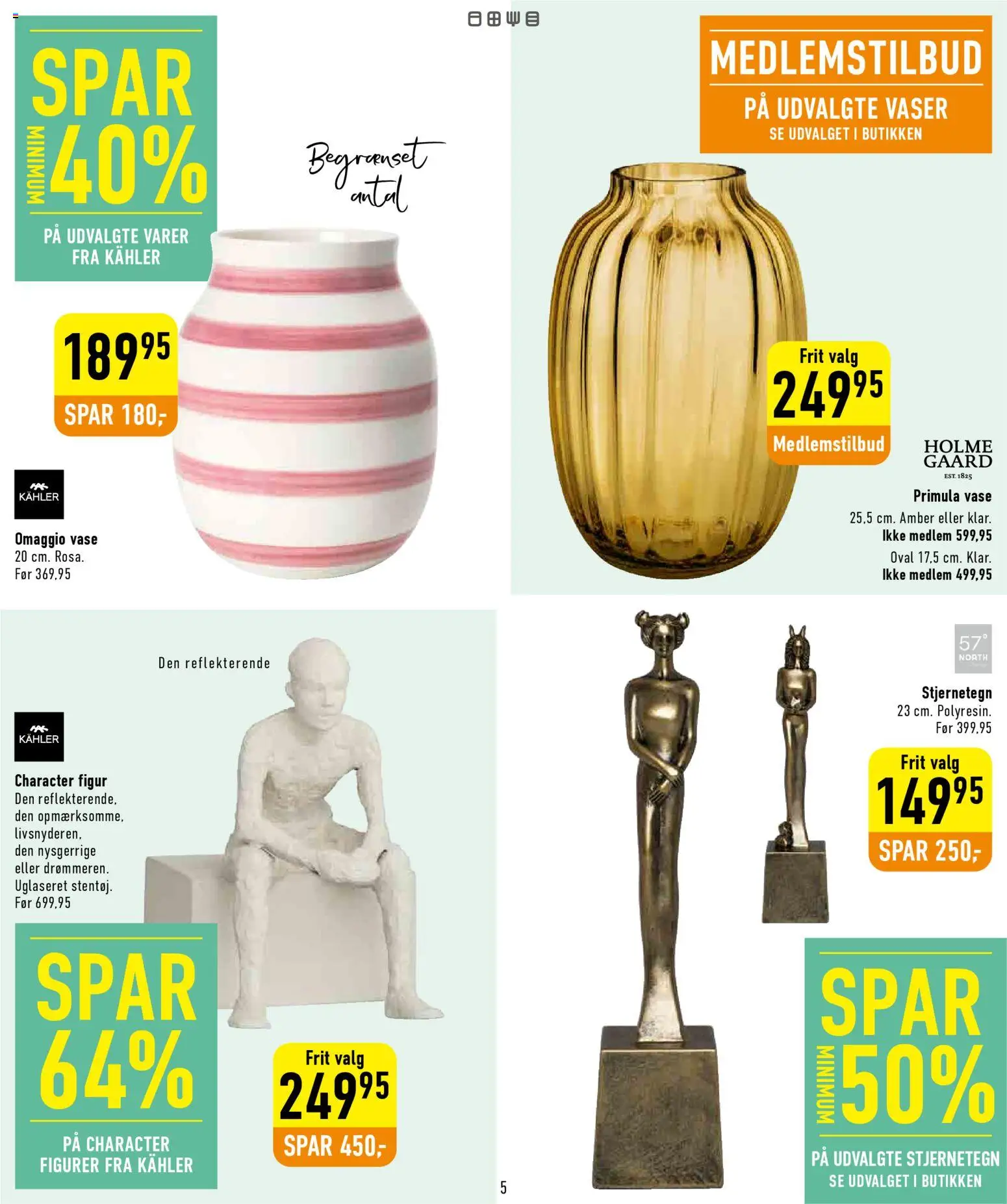 Imerco tilbudsavis – gyldig fra 02.01.2026 | Side: 5 | Produkter: Vase